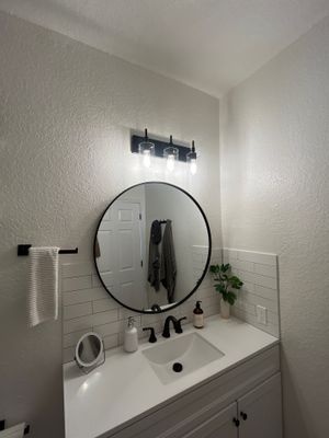 Vanity Light Installation in Orlando