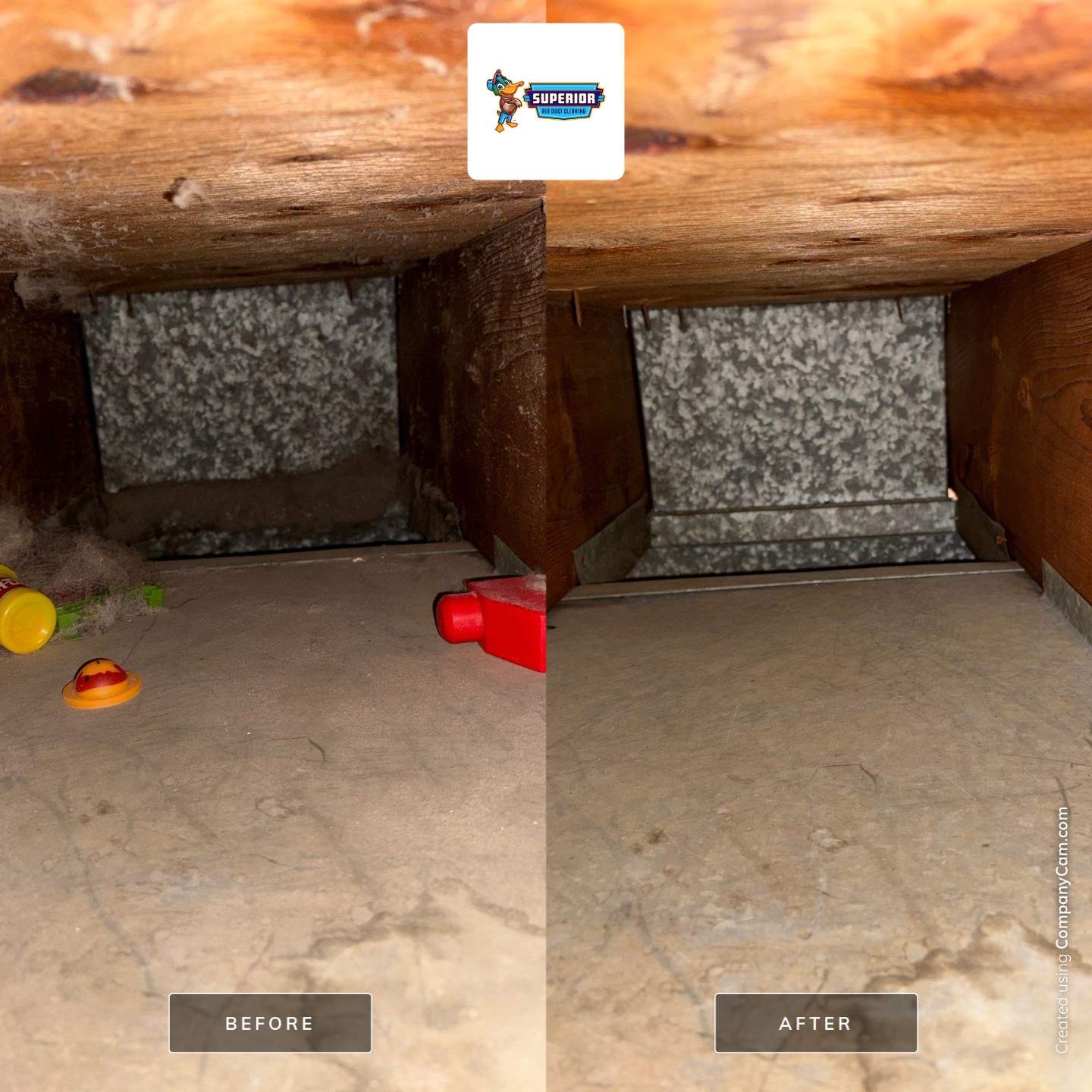 Air Duct Cleaning With a Vacuum Truck in New Cumberland, WV by Superior Air Duct Cleaning