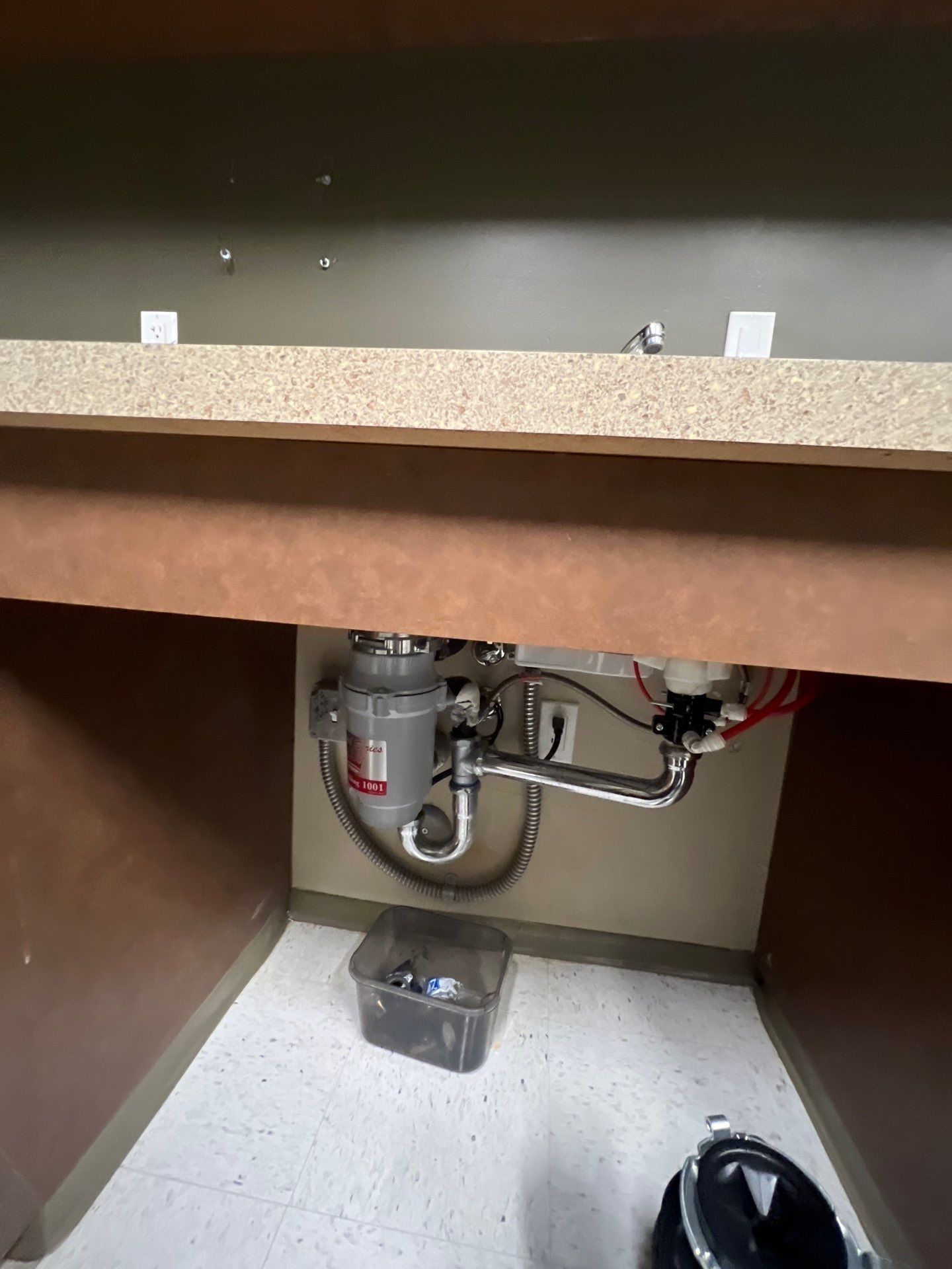 Garbage Disposal Install by P&M Plumbing Inc.