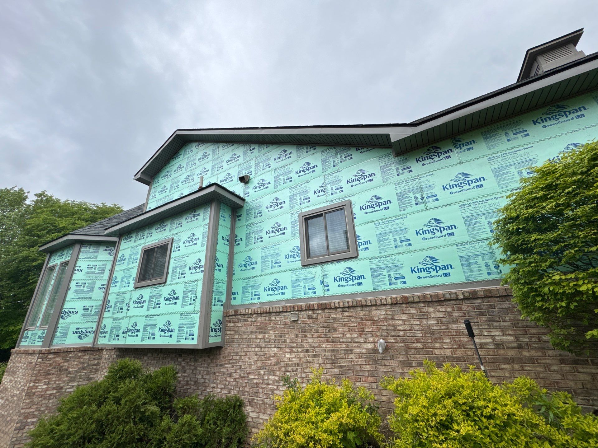 Siding Replacement using Alside Storm Grey by 180 Contractors