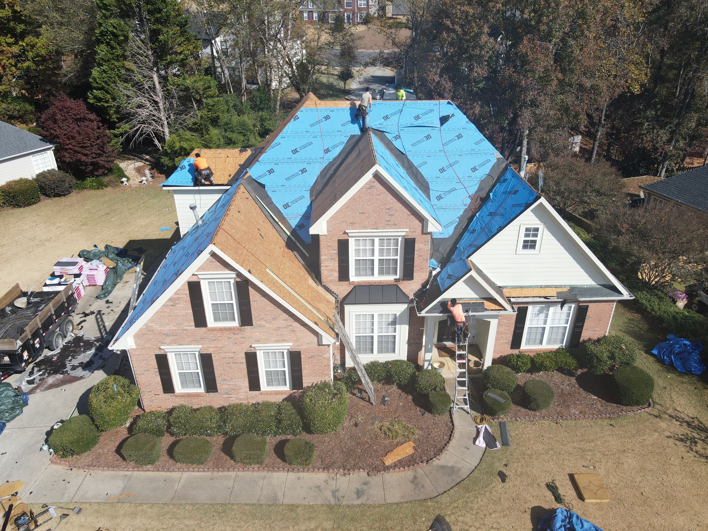 Residential Roofing Installation using Owens Corning by Inspector Roofing and Restoration