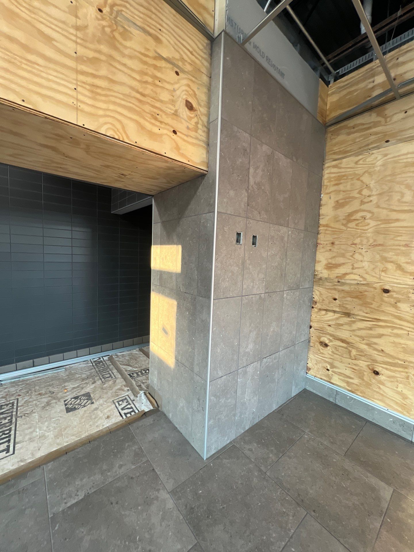 Project in Kannapolis, NC by Harrison Tile Company