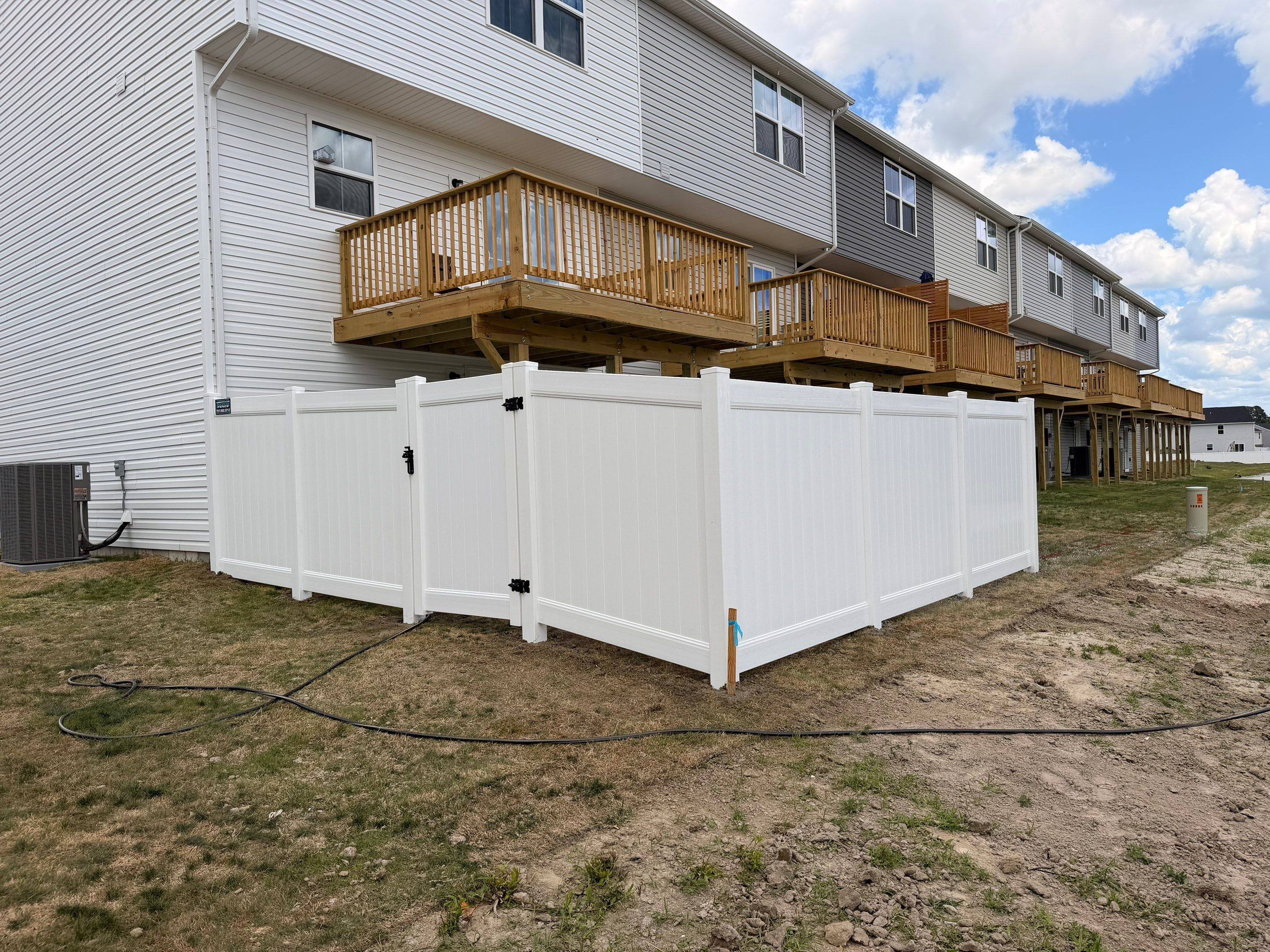 The Perfect Fence for a Brand-New Home by Tidewater Fence