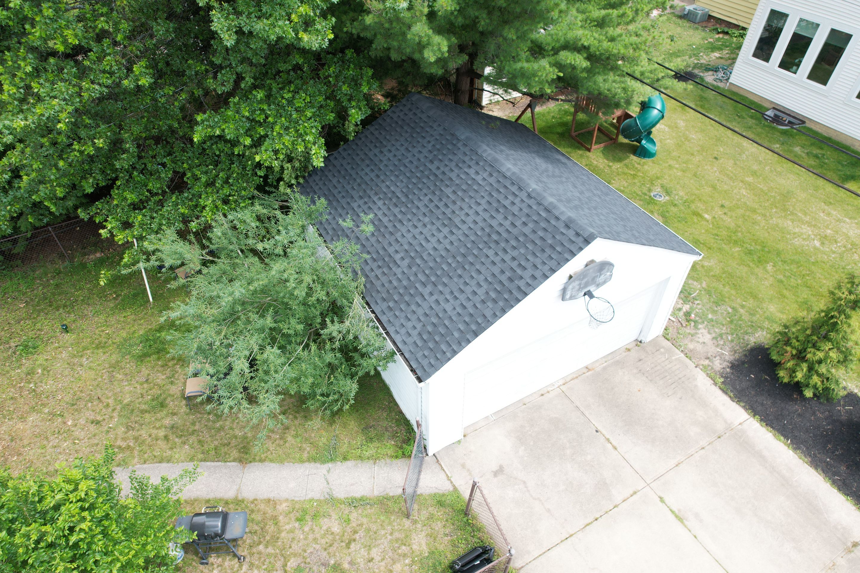 Cleveland heights roof storm restoration replacement by Atlas Roofing & Restoration