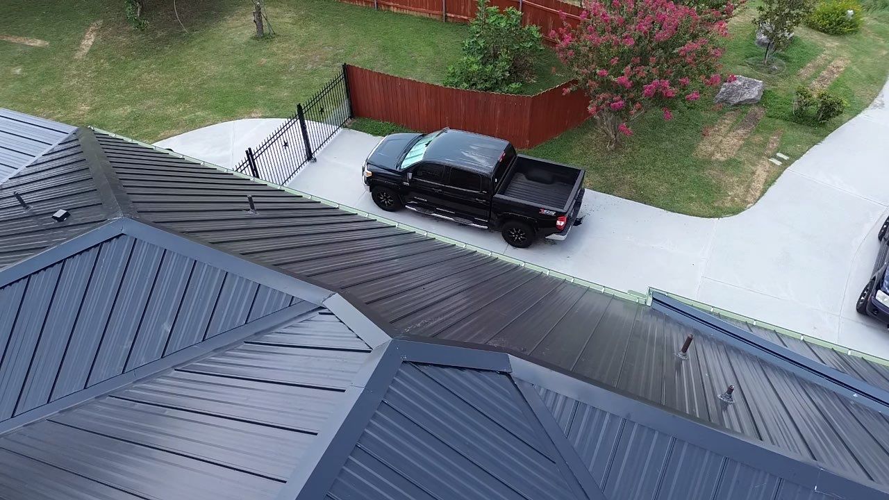 Matte Black - L&A Metals Class 4 UL 2218 Standing Seam Metal by RoofsOnly.com