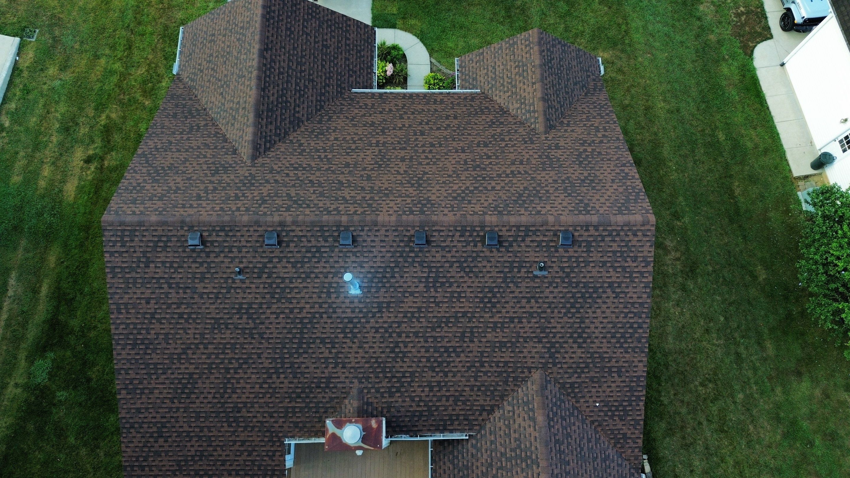 Residential Roofing Installation using Timberline HDZ Shingles - Hickory by RoofX 