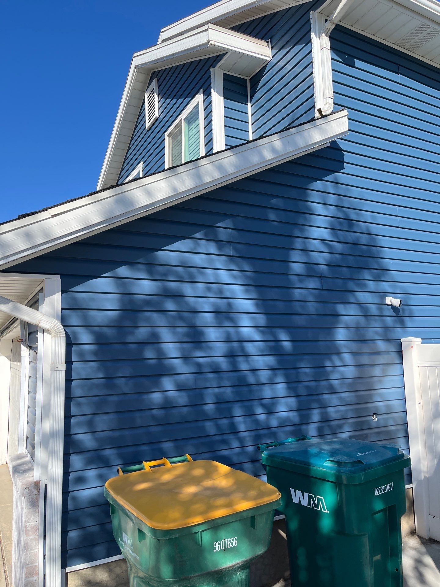 Orem | Complete Vinyl Siding Upgrade | Bayou & White    by Ideal Siding Utah