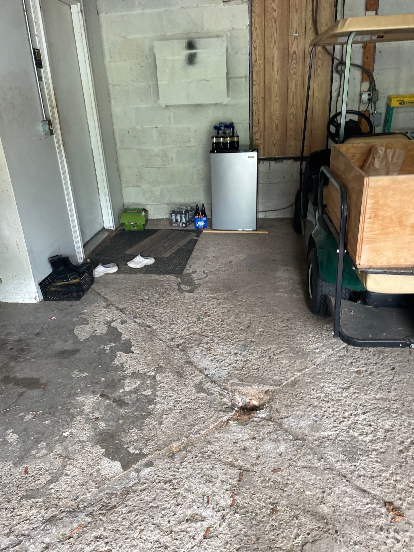 Concrete garage floor replacement  by NG Masonry & Construction LLC