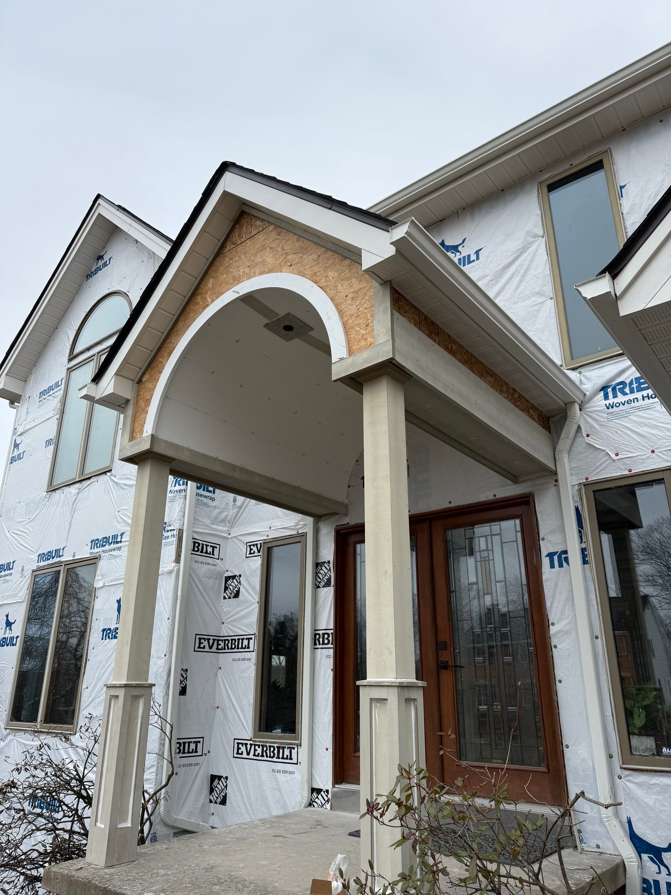 Full exterior remodel by Cousins Roofing Siding & Decks