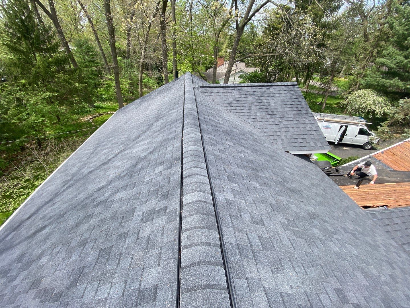 New Roof & Velux Skylight Replacements - Private Residence  by Bloomfield Construction & Restoration