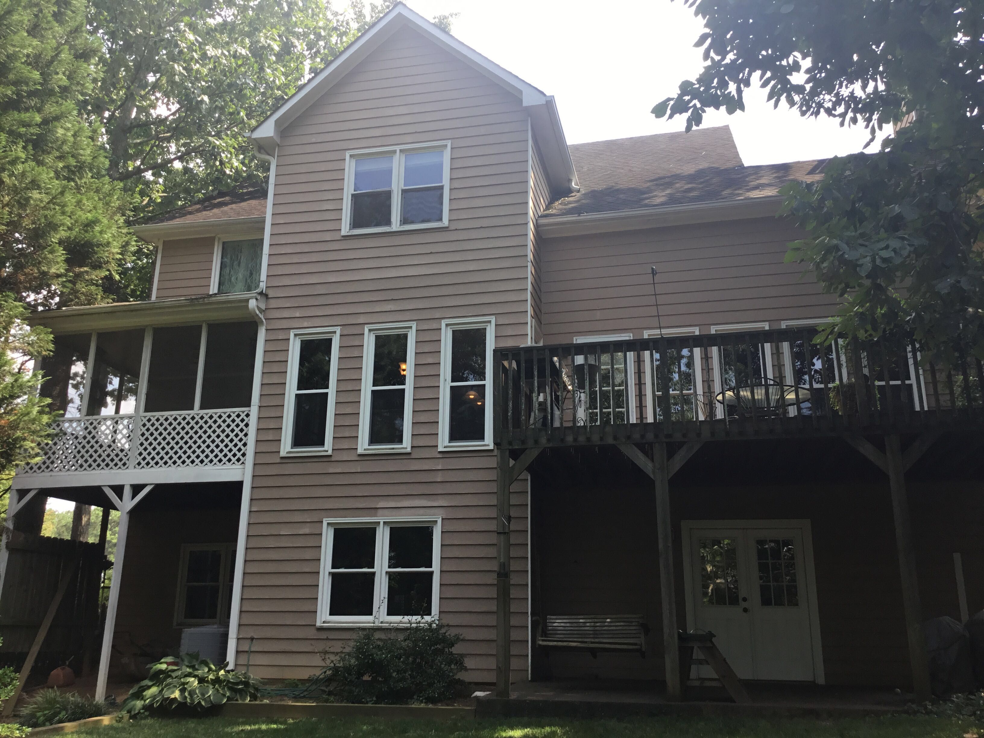 Multi-Story Vinyl Siding Replacement and Moisture Barrier Installation in Marietta by Swift Home Renovations