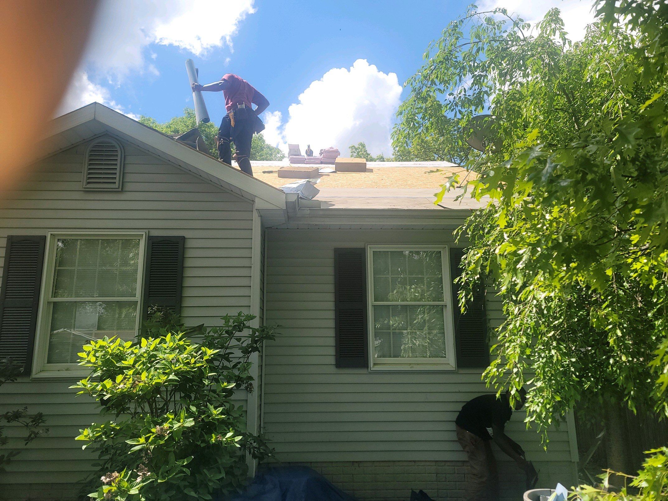 Residential Roofing Installation using Owens Corning Duration Onyx Black by JNR Roofing LLC