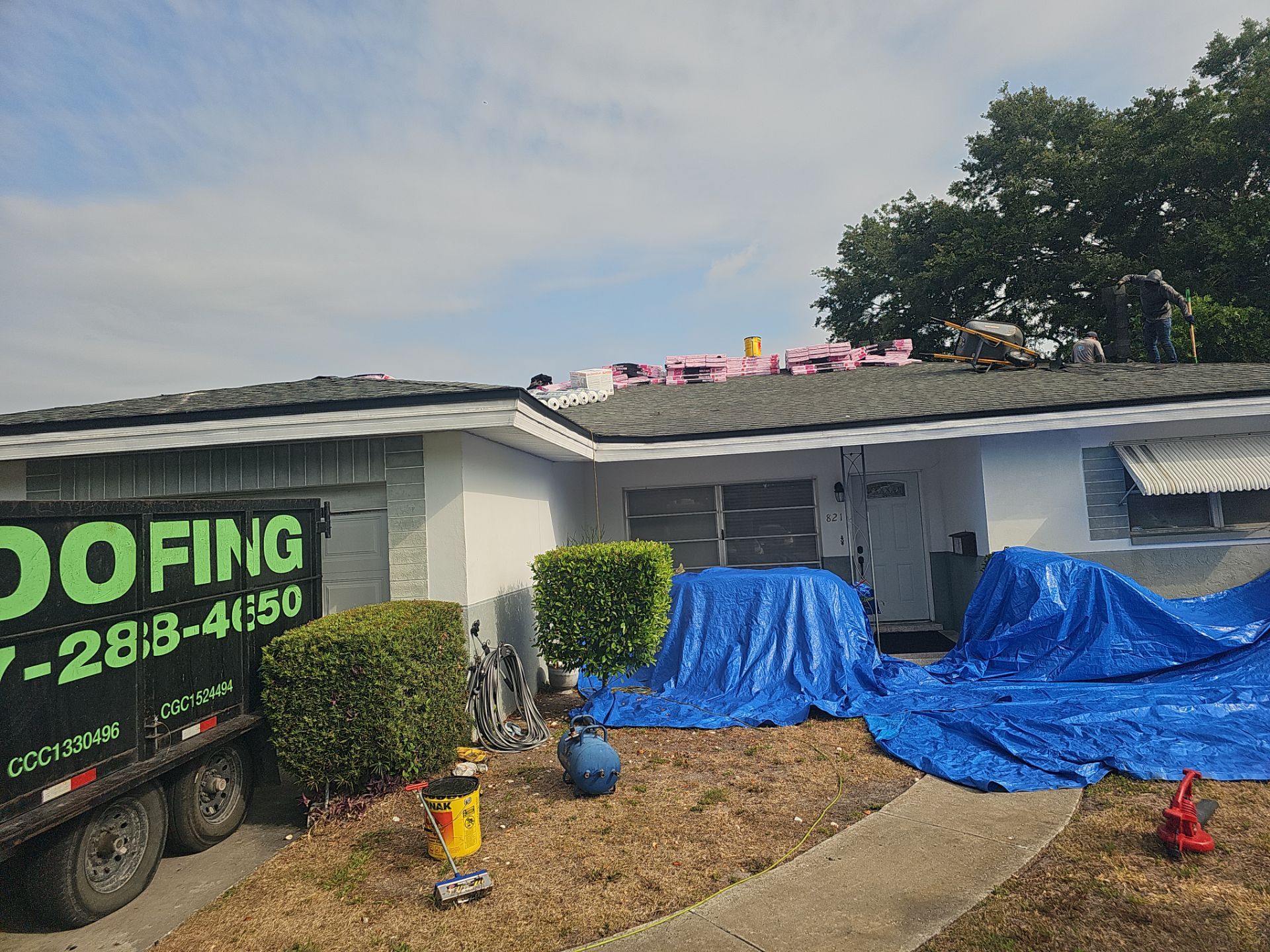 Project in St. Petersburg 33705 by Mitchell Roofing Company LLC 