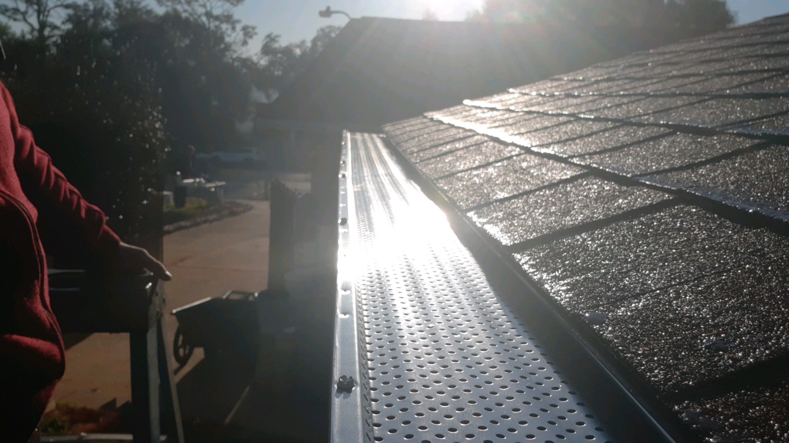 7-Inch Aluminum Gutters in Pensacola FL by Gutter Professors