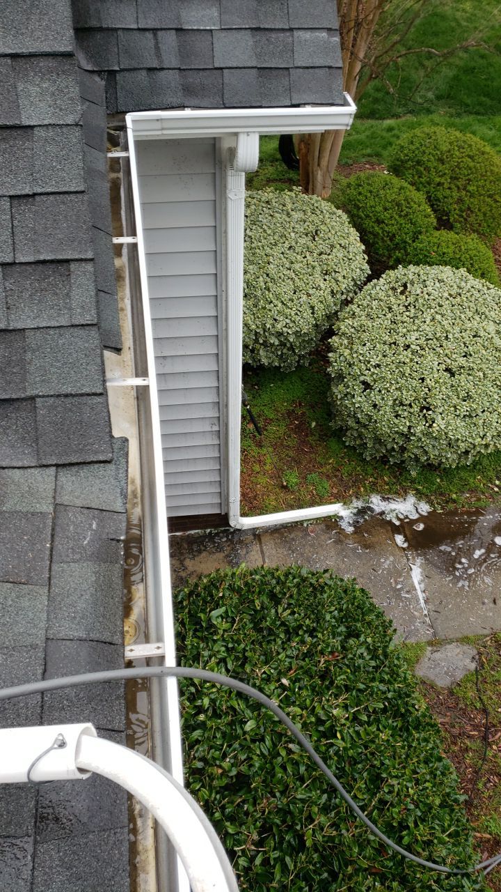 House Wash using cleaner by Power Wash Masters LLC