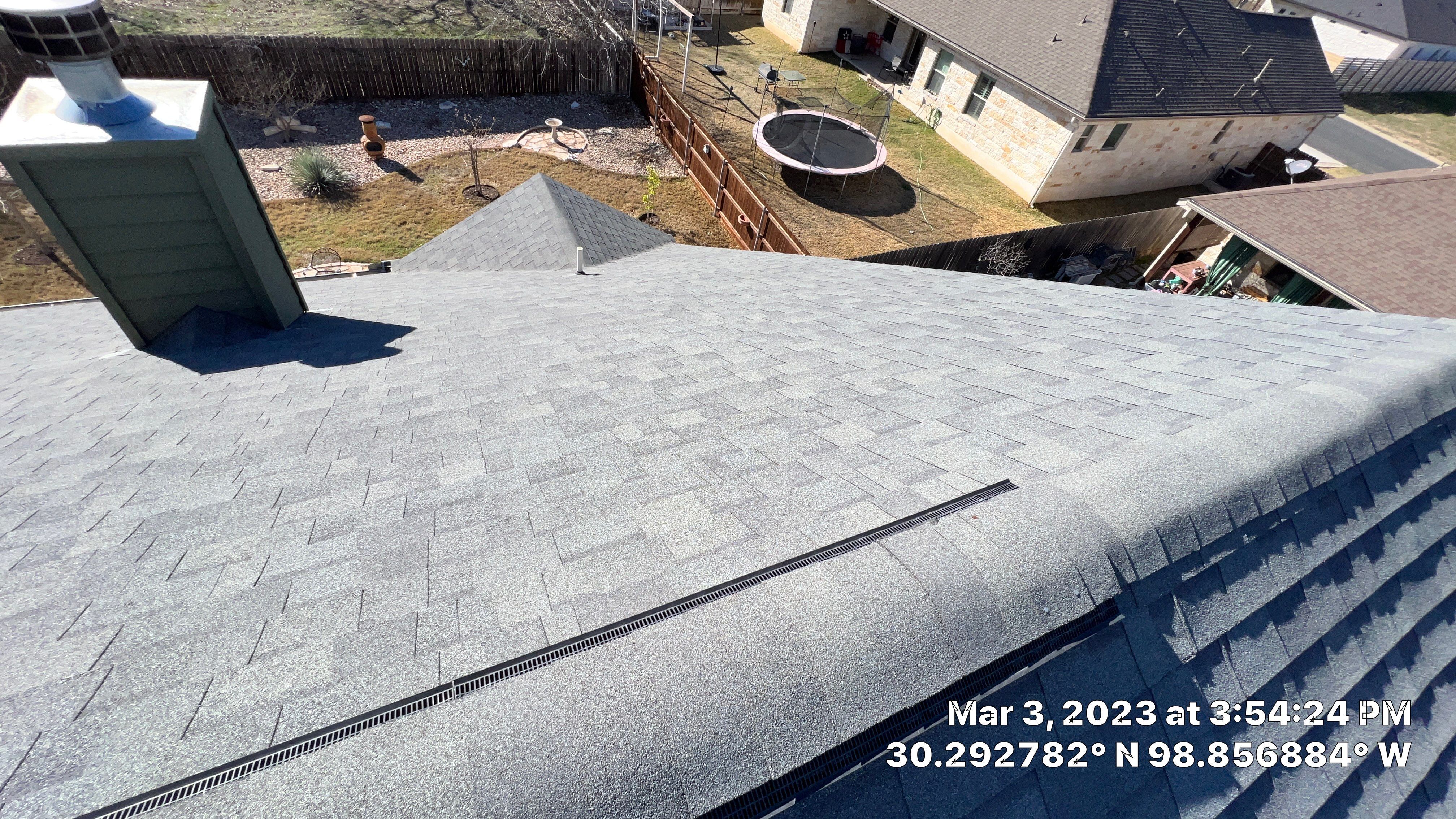 Architectural Shingle Roof Replacement and Gutter Installation in Fredericksburg by Caliber Restoration LLC
