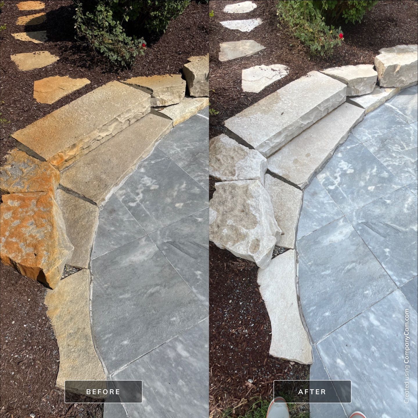 Project in Barrington by Simmons Power & Soft Washing