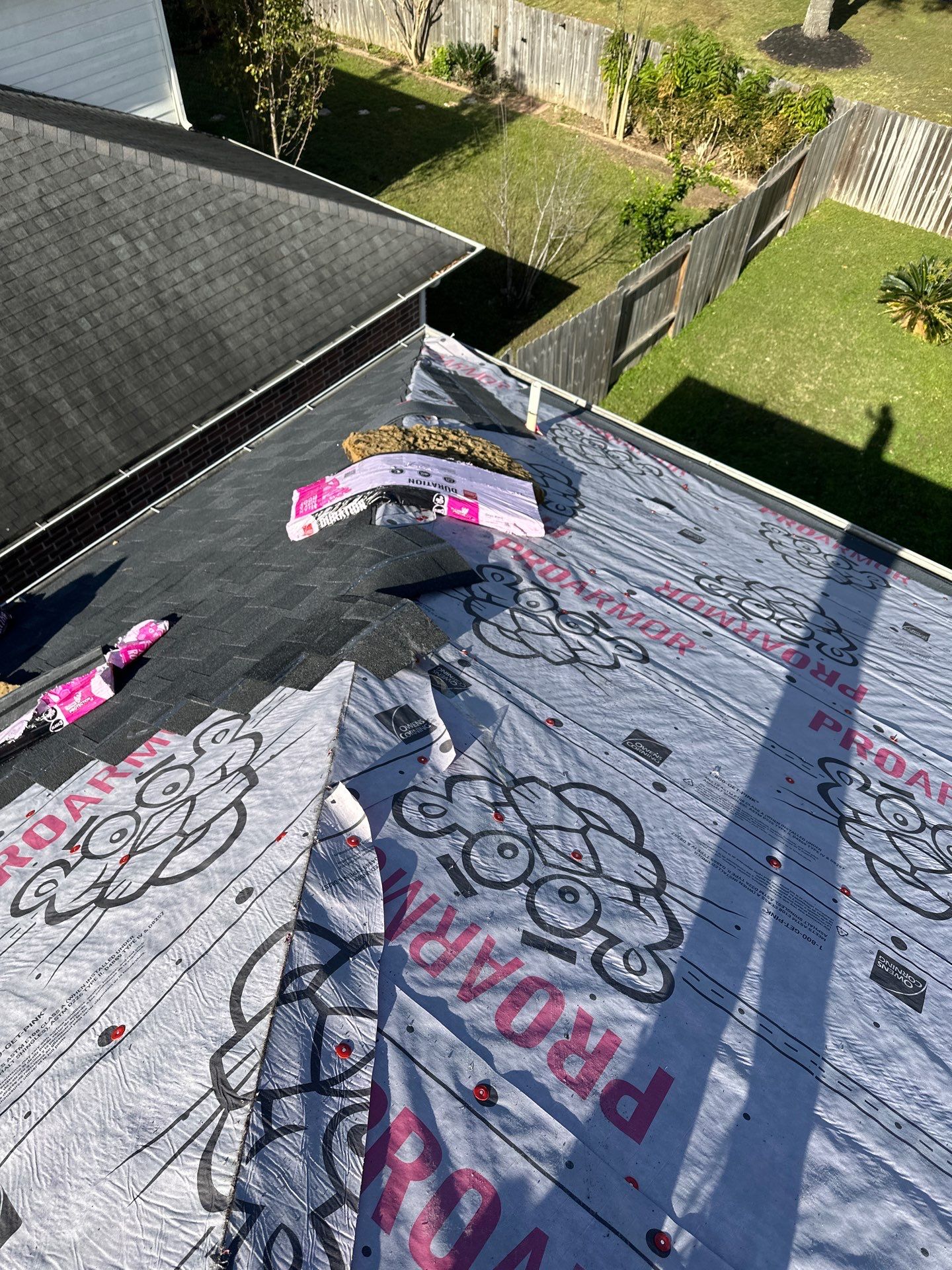 Project in Katy by Motion Roofing