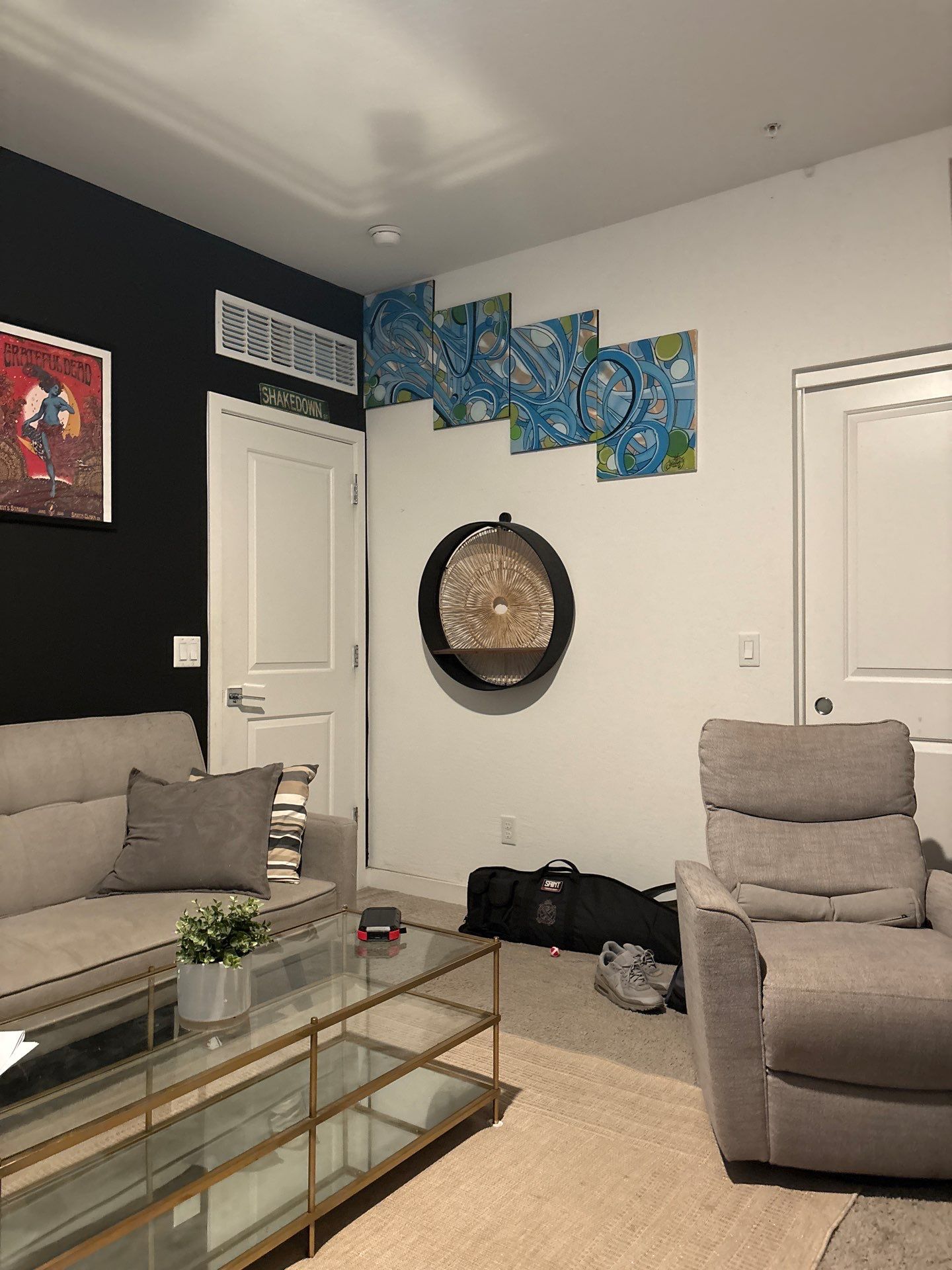 Modern Interior Accent Wall and Media Installation in Buckeye by CompanyCam Sales Demo