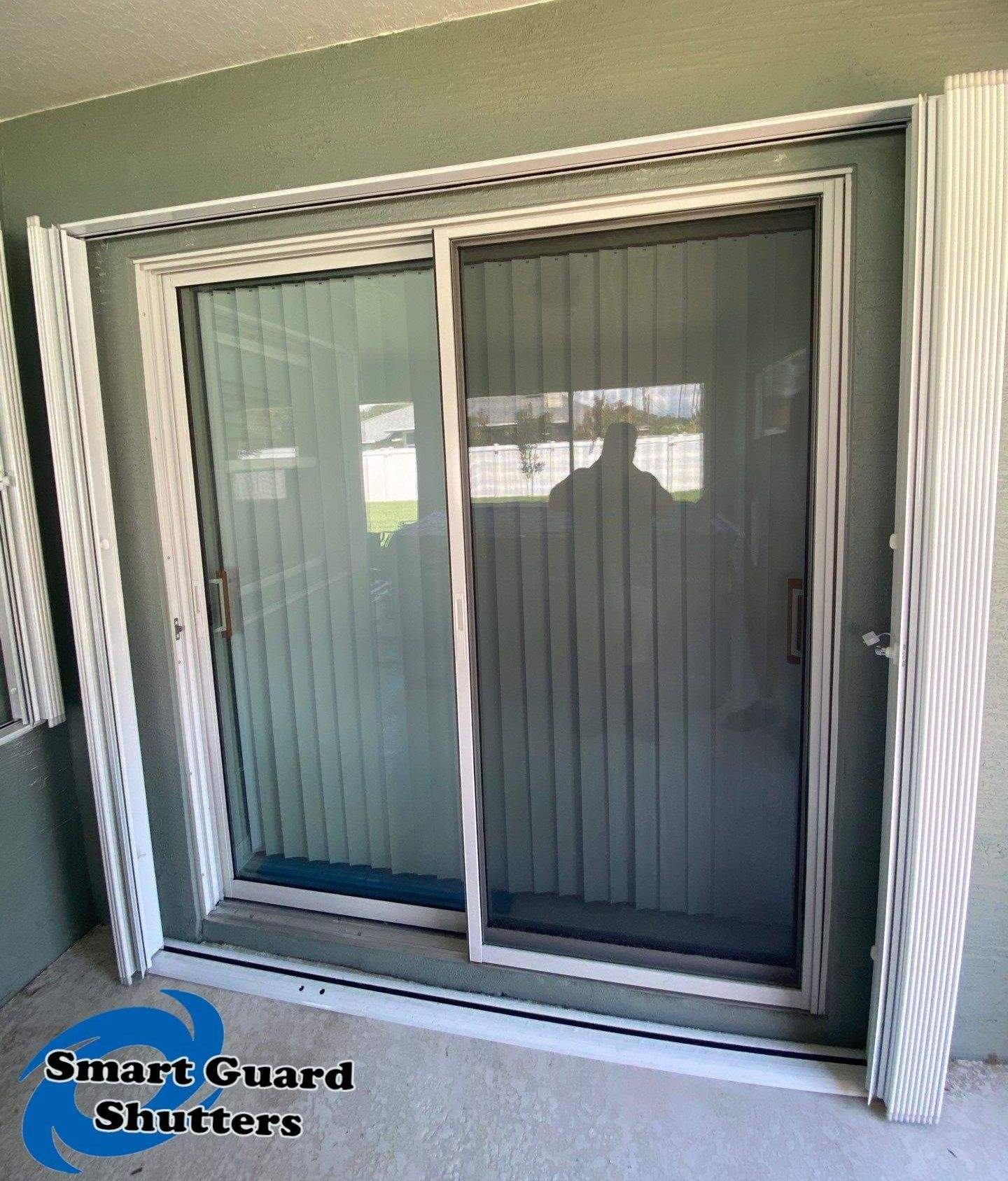 Hurricane Protection in White by Smart Guard Shutters