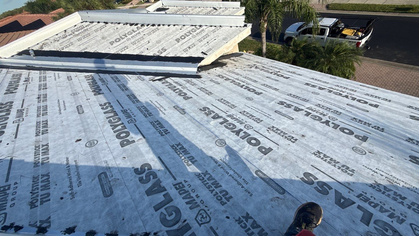 Residential Concrete Tile Install in Fort Myers, FL by International Roofing