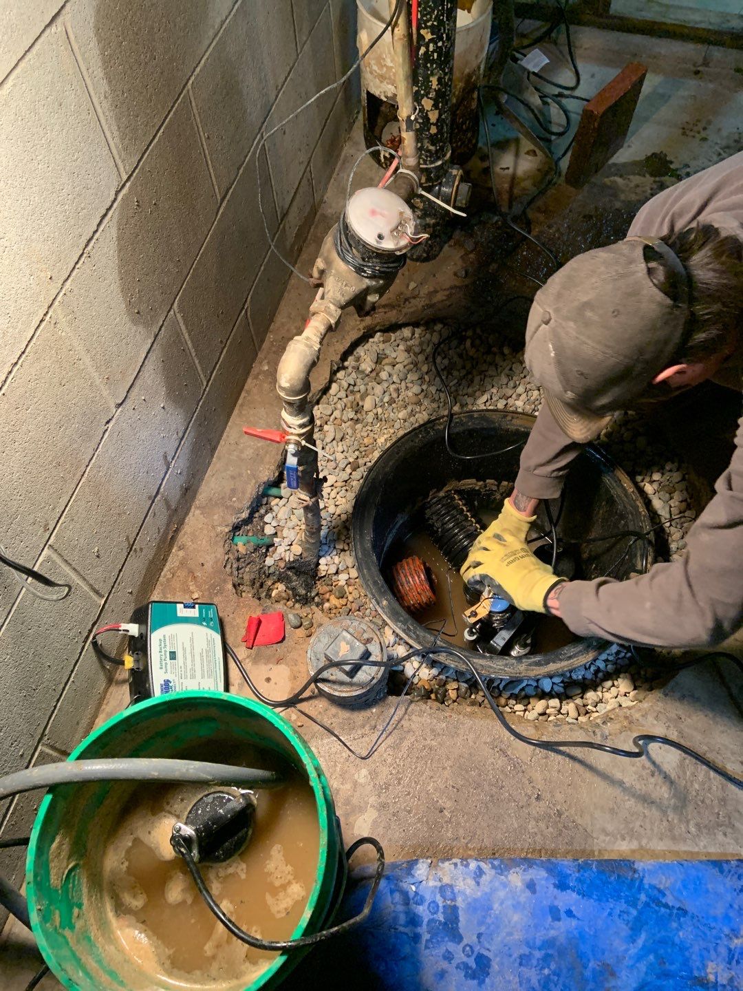 Tackling Nathan’s Challenging Sump Pump Project by Waterproofing Northeast
