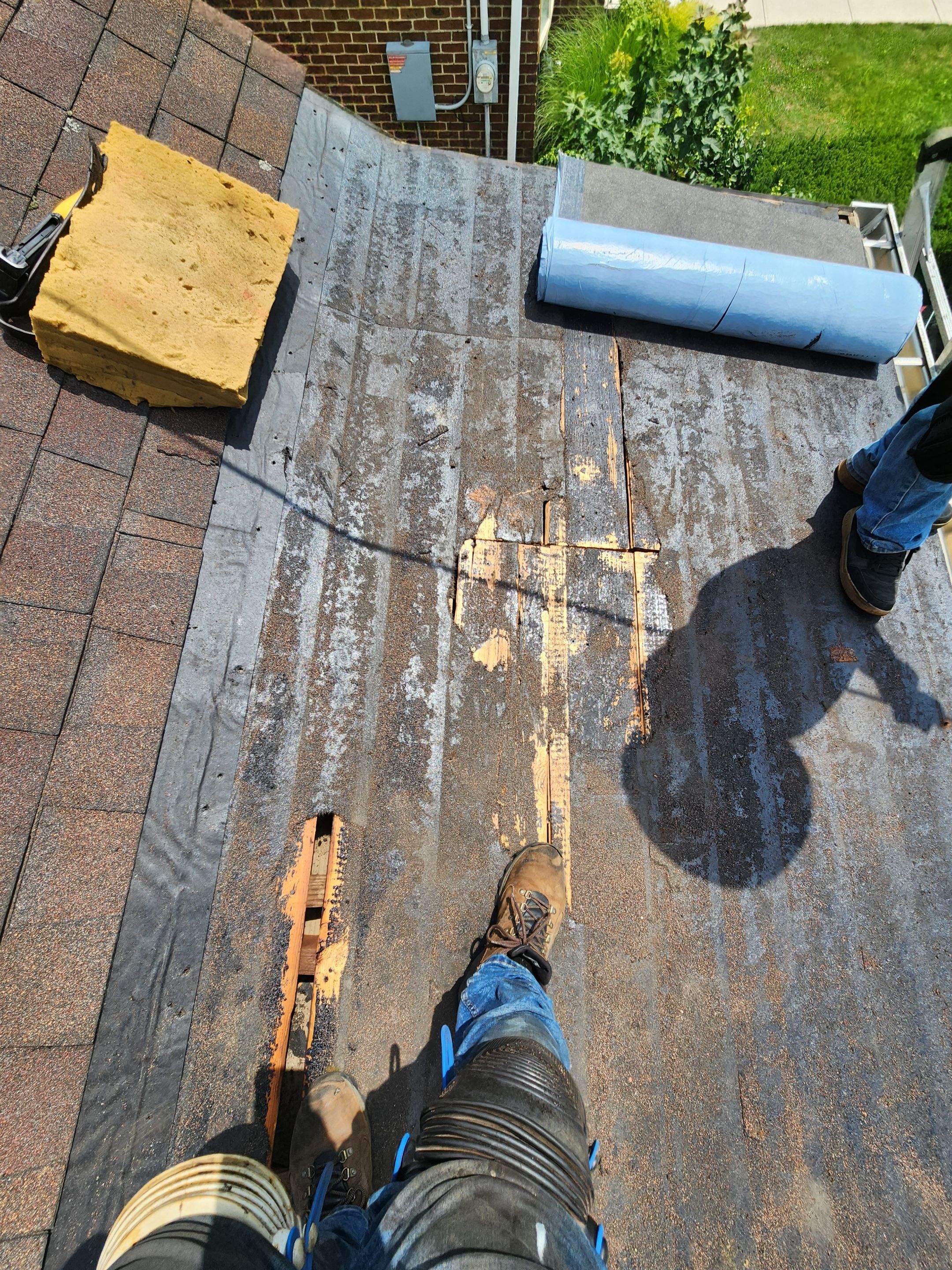 Partial Roof Replacement (Shingle to Flat Conversion) by Island Roofing Inc.