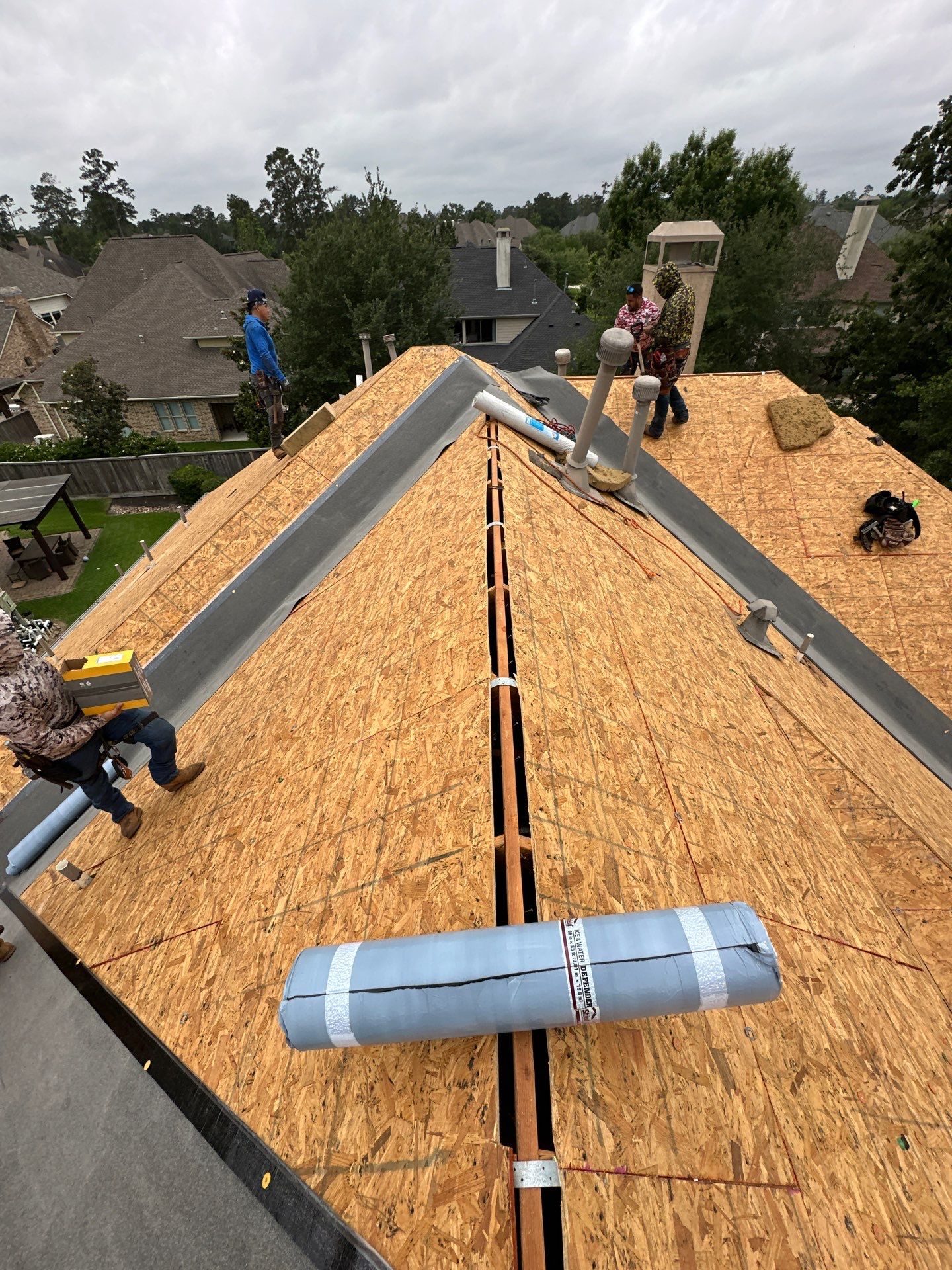 Project in Spring by Motion Roofing