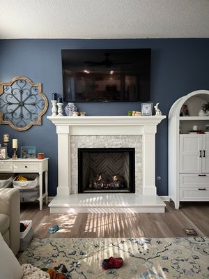 Gas Fireplace Installation in Chesapeake