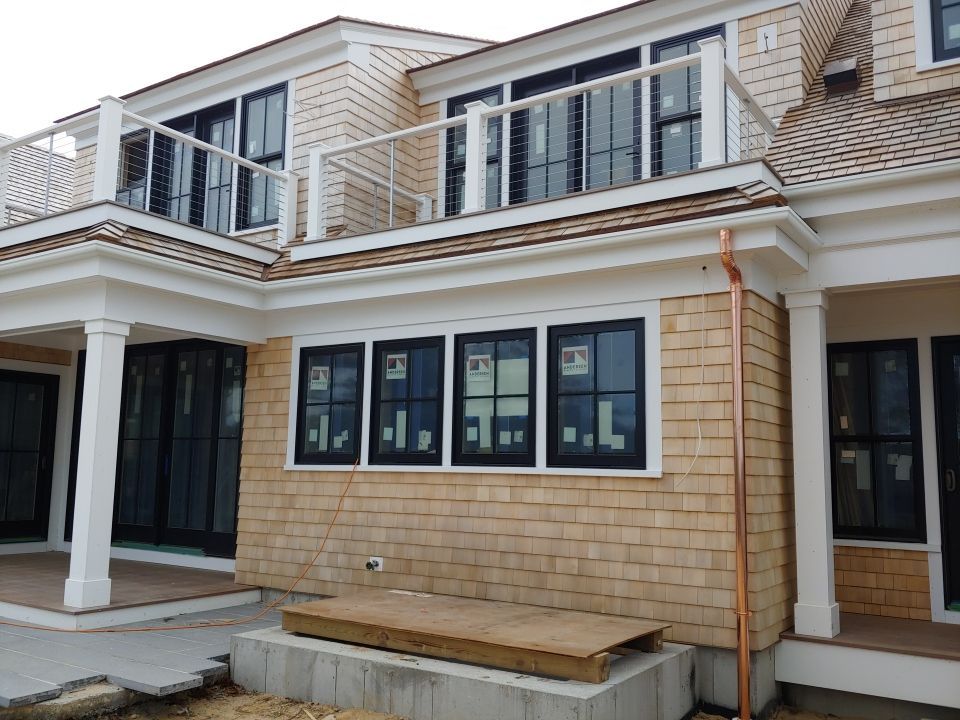 Chatham, MA Gutter Installation using 4x5 FiberGlass Gutter by Gutter Pro Enterprises