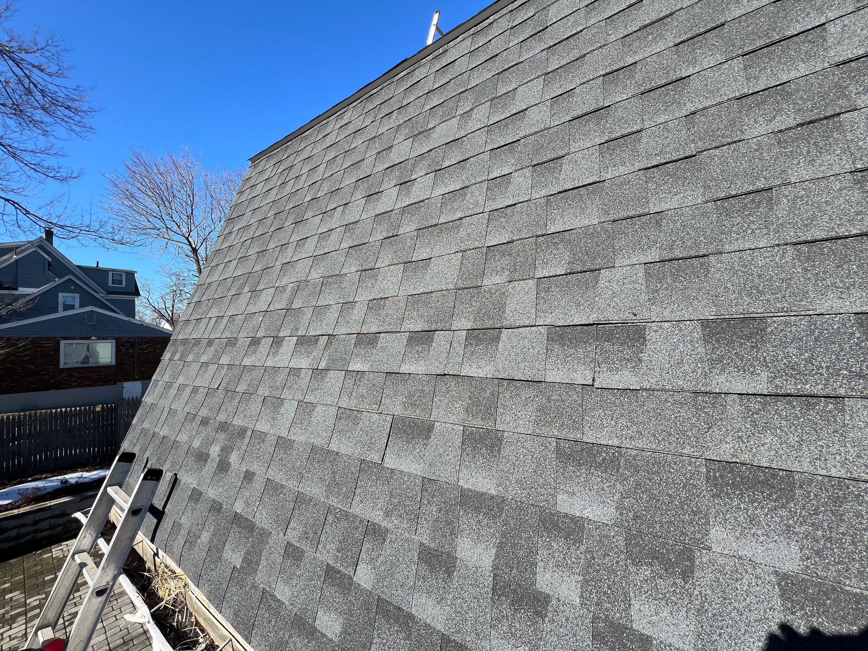 Critter Damage Repair: Ridge Vent Upgrade & Mansard Shingle Restoration by JOHNNYS PRO