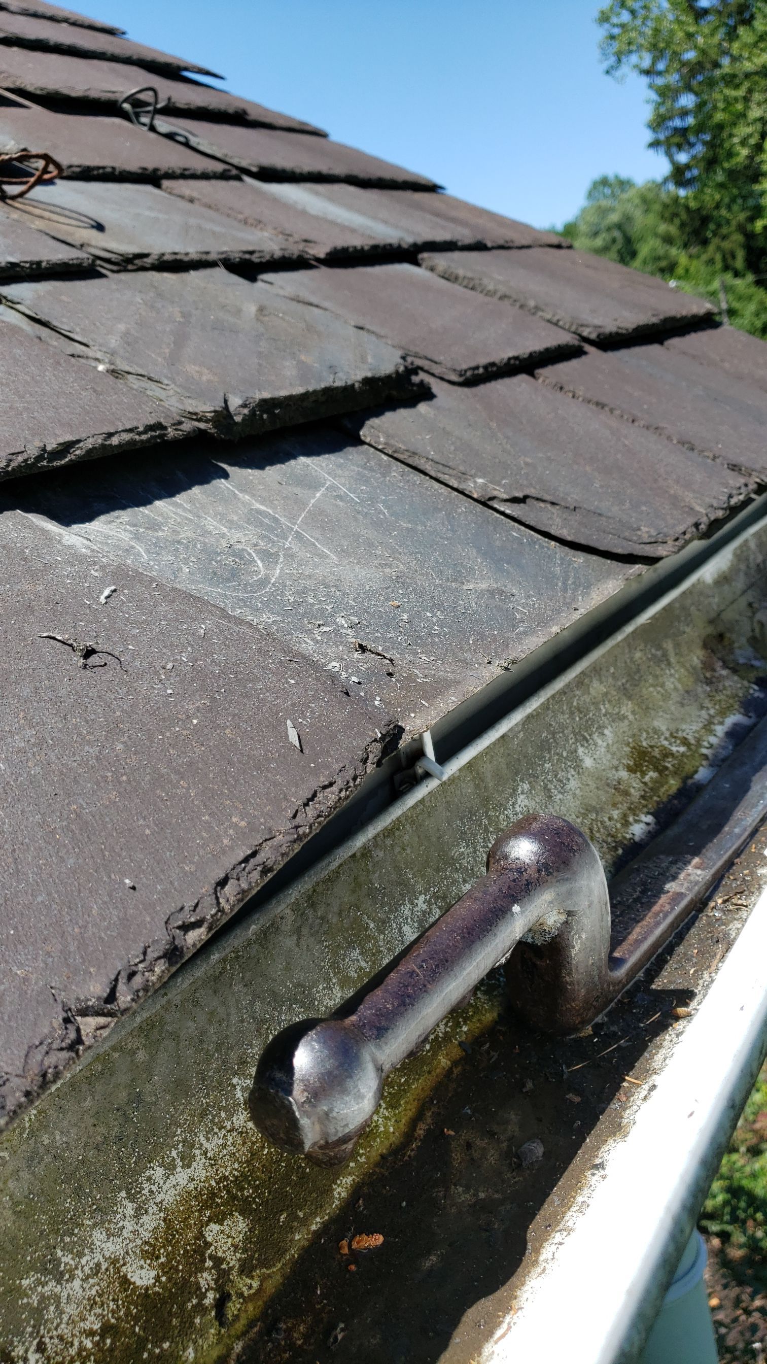 Slate repair in Guilford by Roof Right Inc