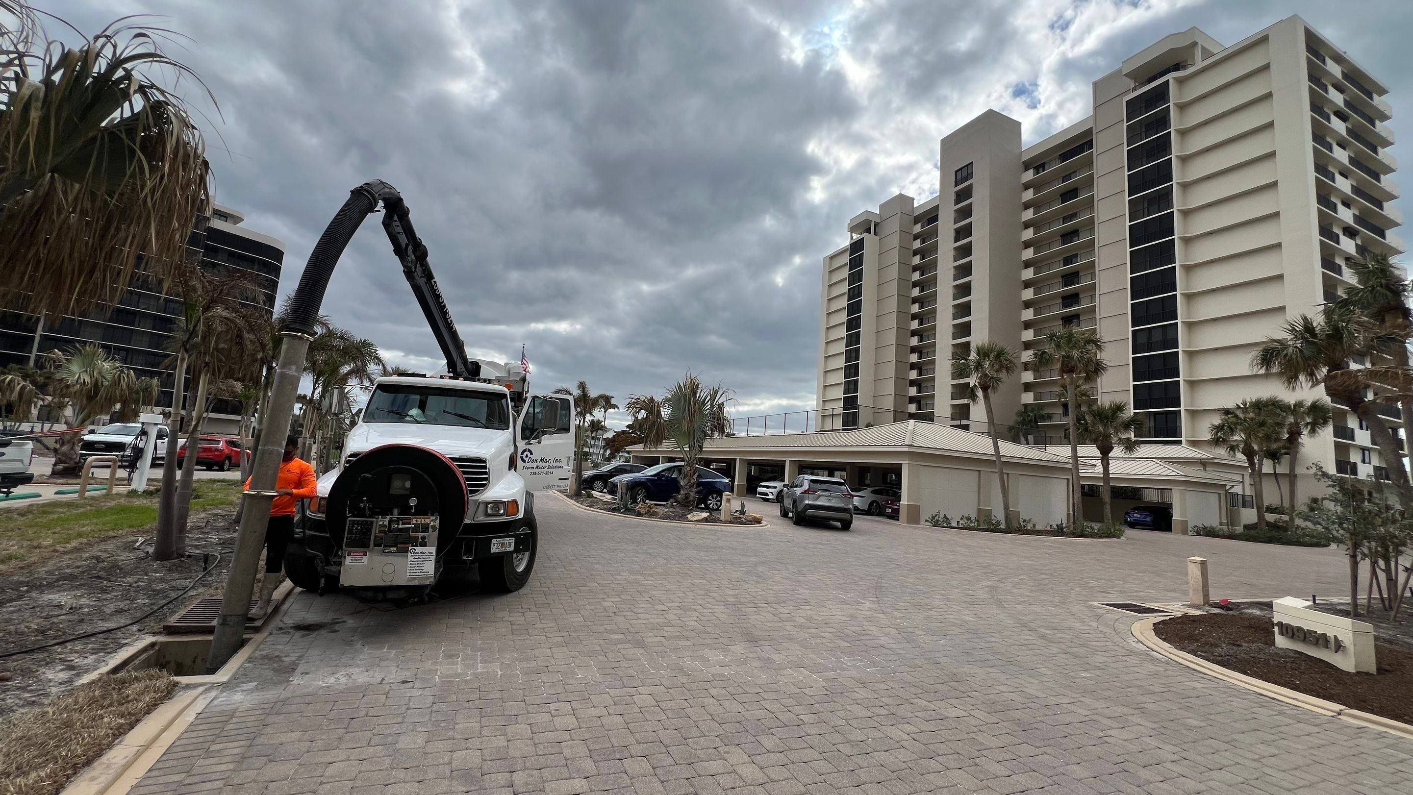Condo Storm Water System Maintenance by Don Mar, Inc. Storm Water Solutions