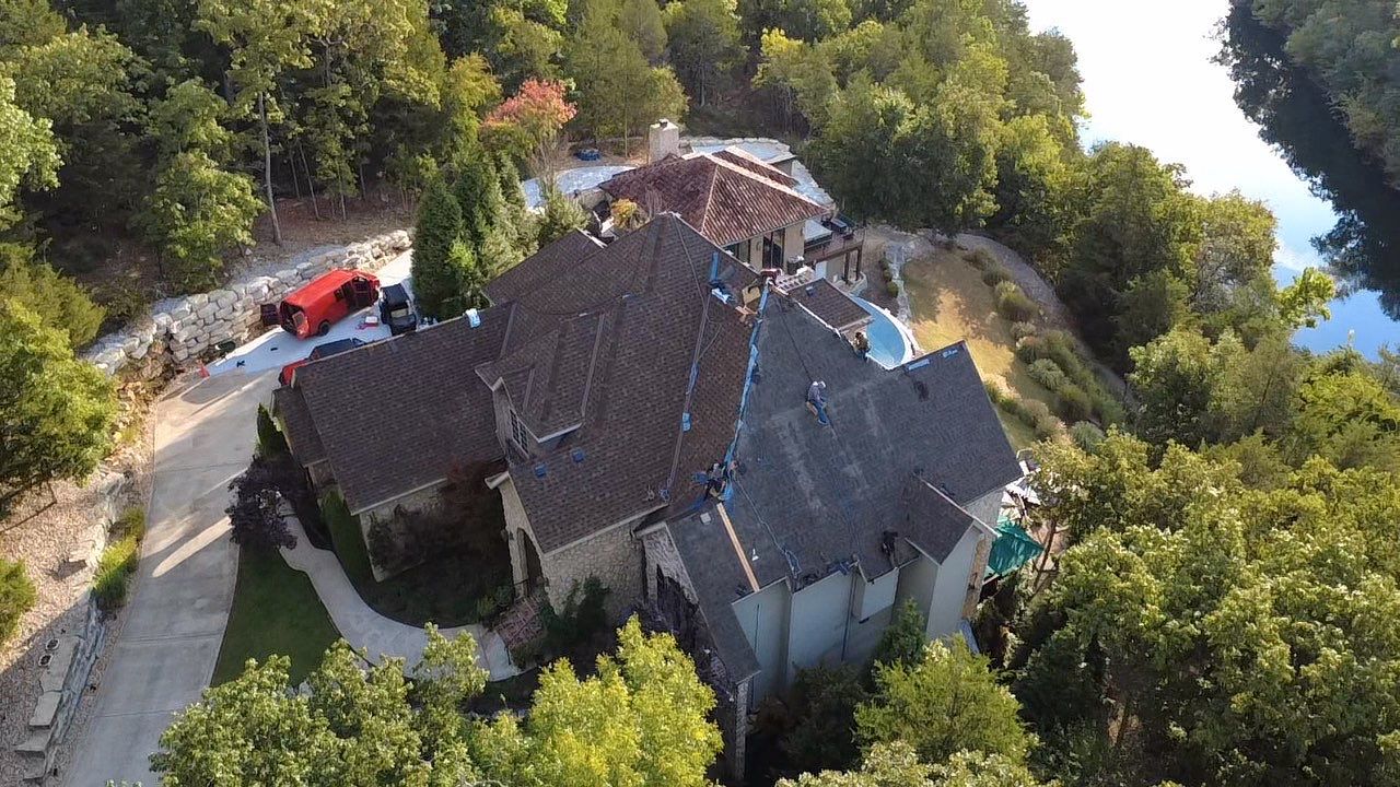 Residential Roofing + Gutters & Downspouts & Gutter Guards Install  by Titan Commercial & Residential Roofing 