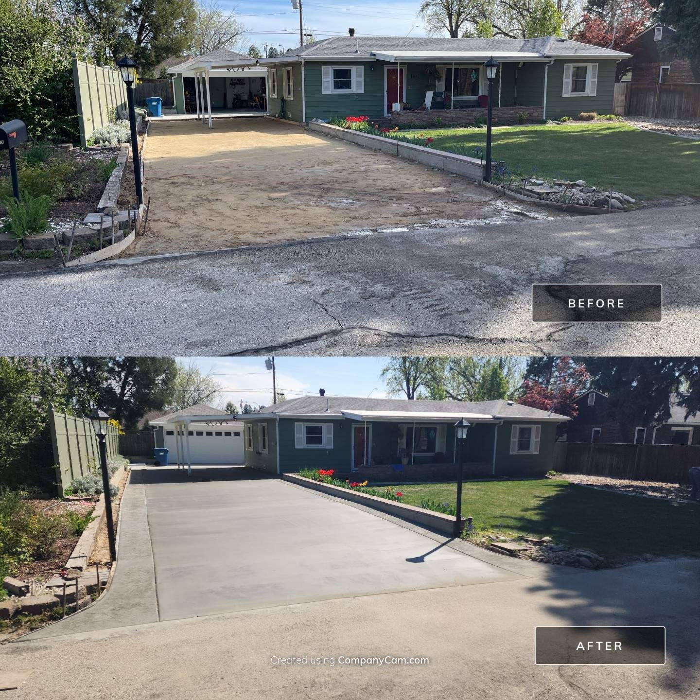 Gorgeous New Driveway from Scratch! by Mr. Mudd Concrete