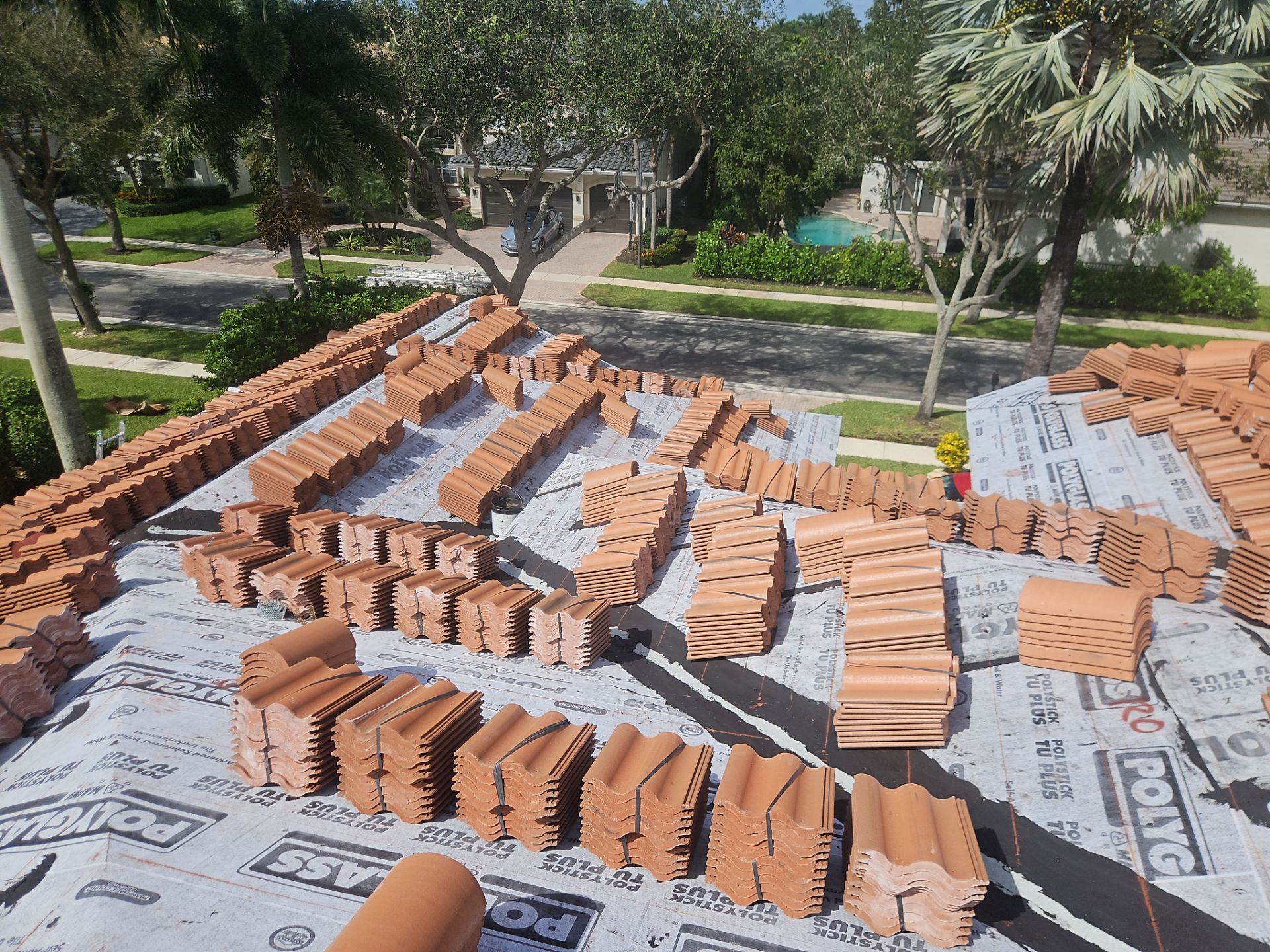Residential Roofing Installation using Westlake Roofing Tile by BLUES BROTHERS ROOFING