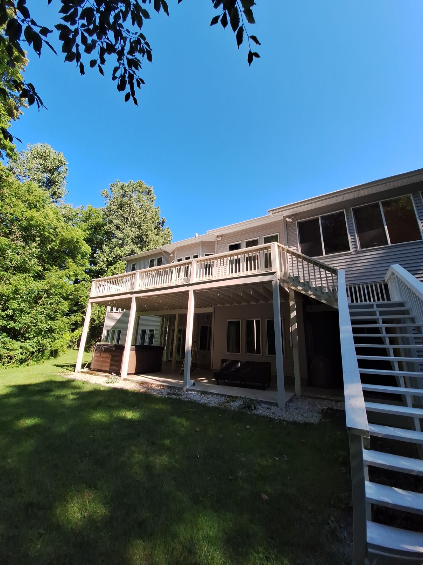 Deck and steps staining! by Gordon Painting