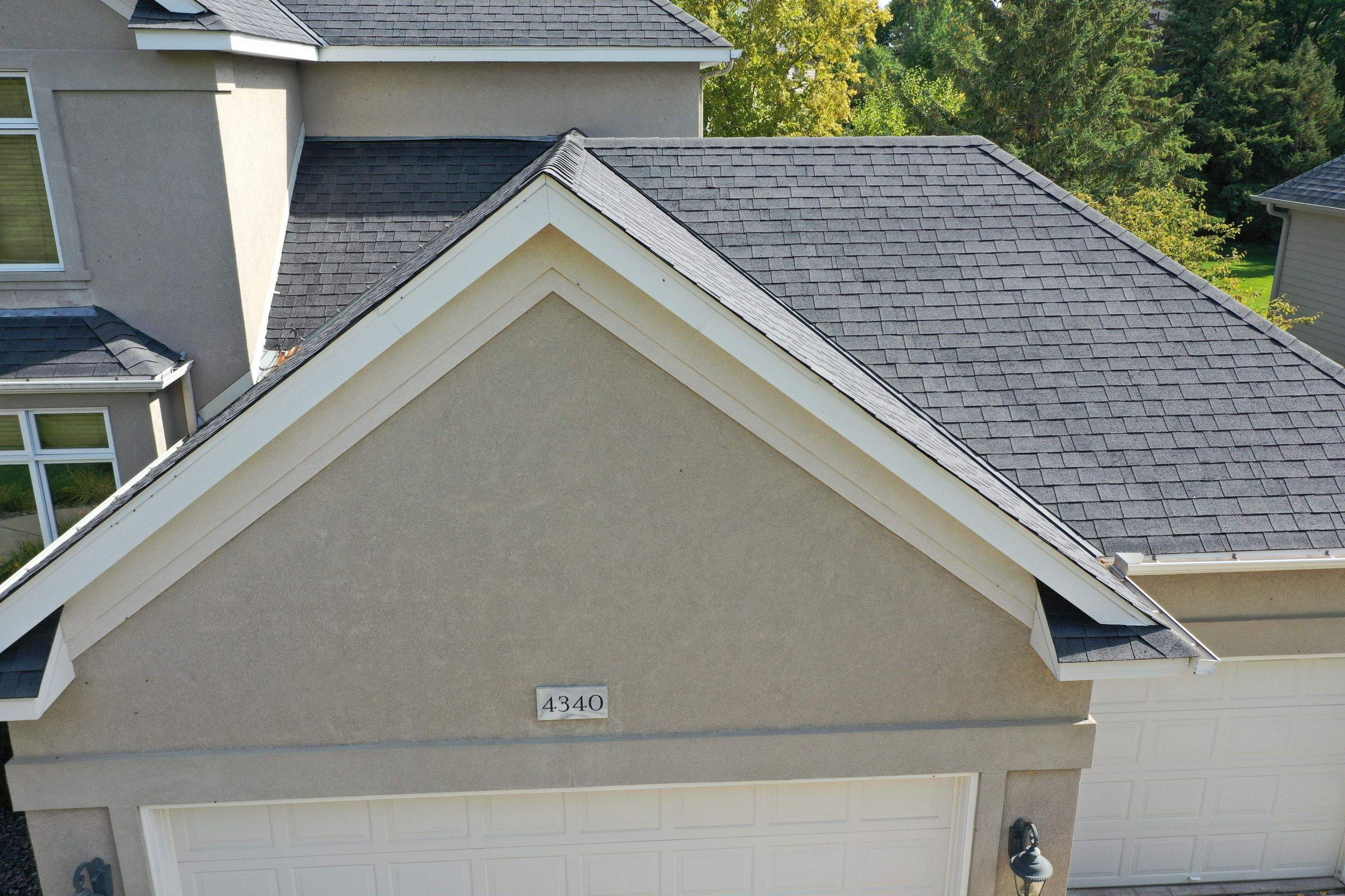 Residential Roofing Installation using Certainteed Landmark Moire Black by MODERN EXTERIOR SYSTEMS