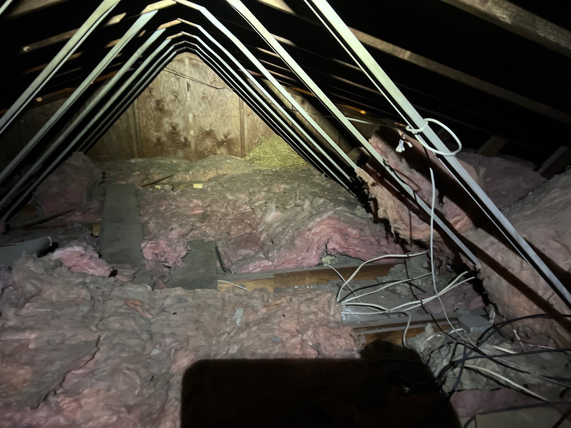 Stopping major attic air loss in Coraopolis, PA 15108 by Home Environment Solutions