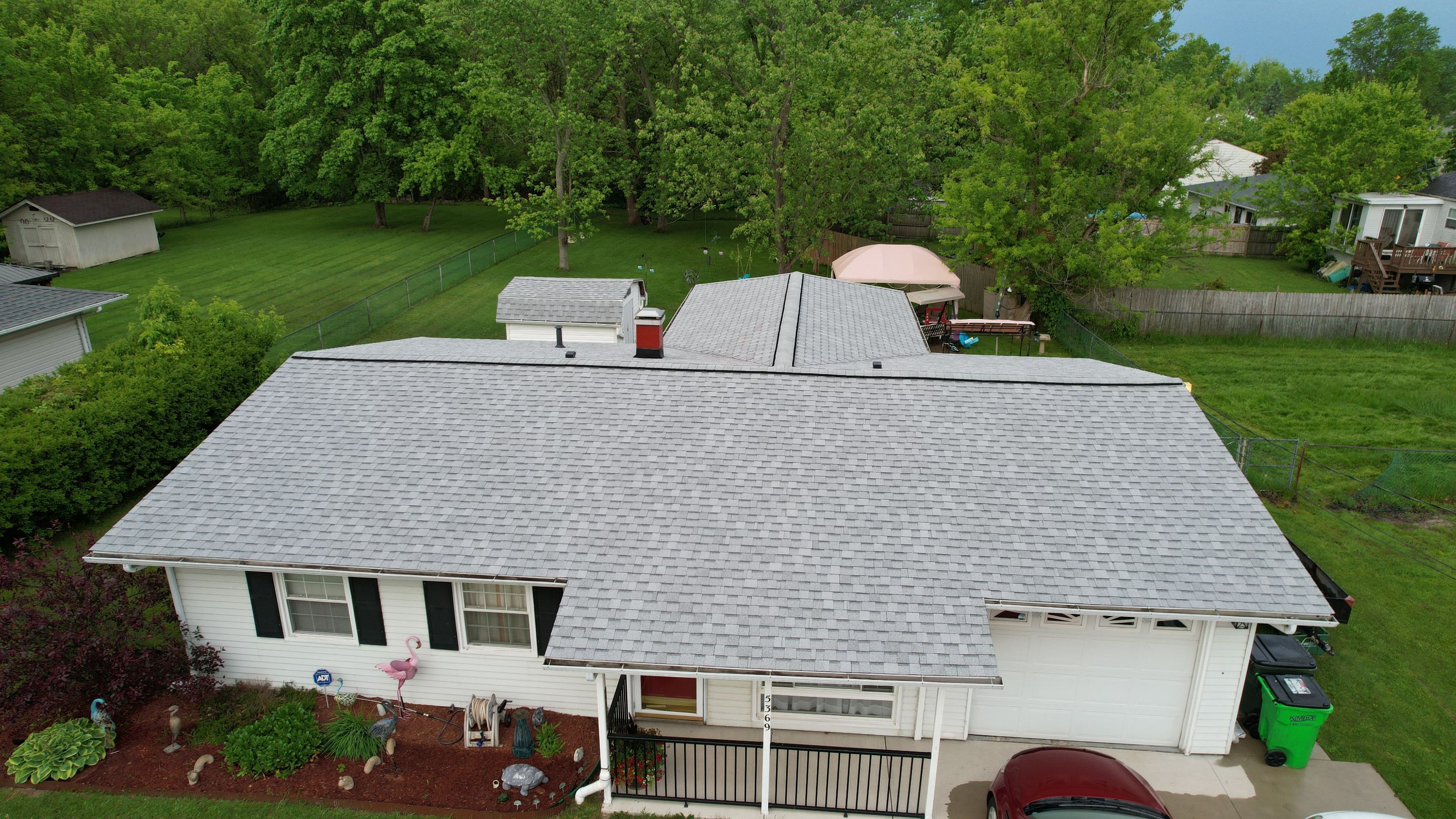 Atlas Pinnacle, Color, Oyster Shell, Drip Edge, Color, White by Eagle Eye Roofing