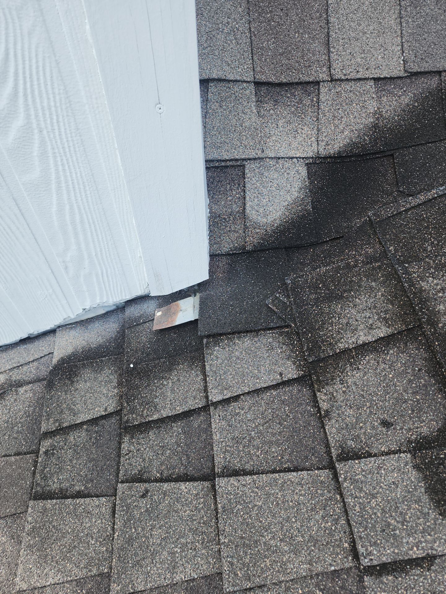 Hail Damage using Owen's Corning Duration (Lifetime) Shingles by Roof Repair Company