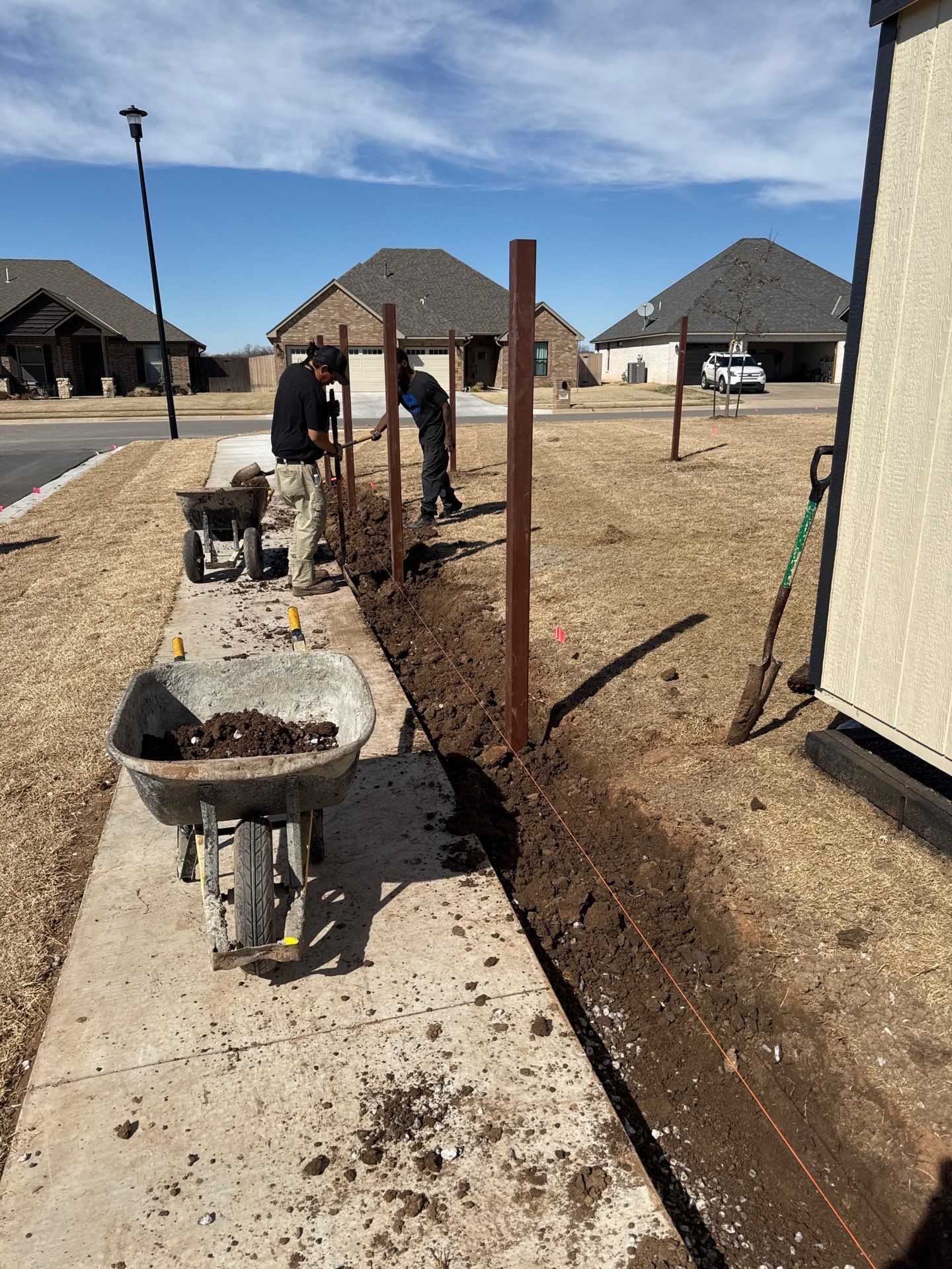 Concrete Sidewalk And Footer by Clays Services Inc