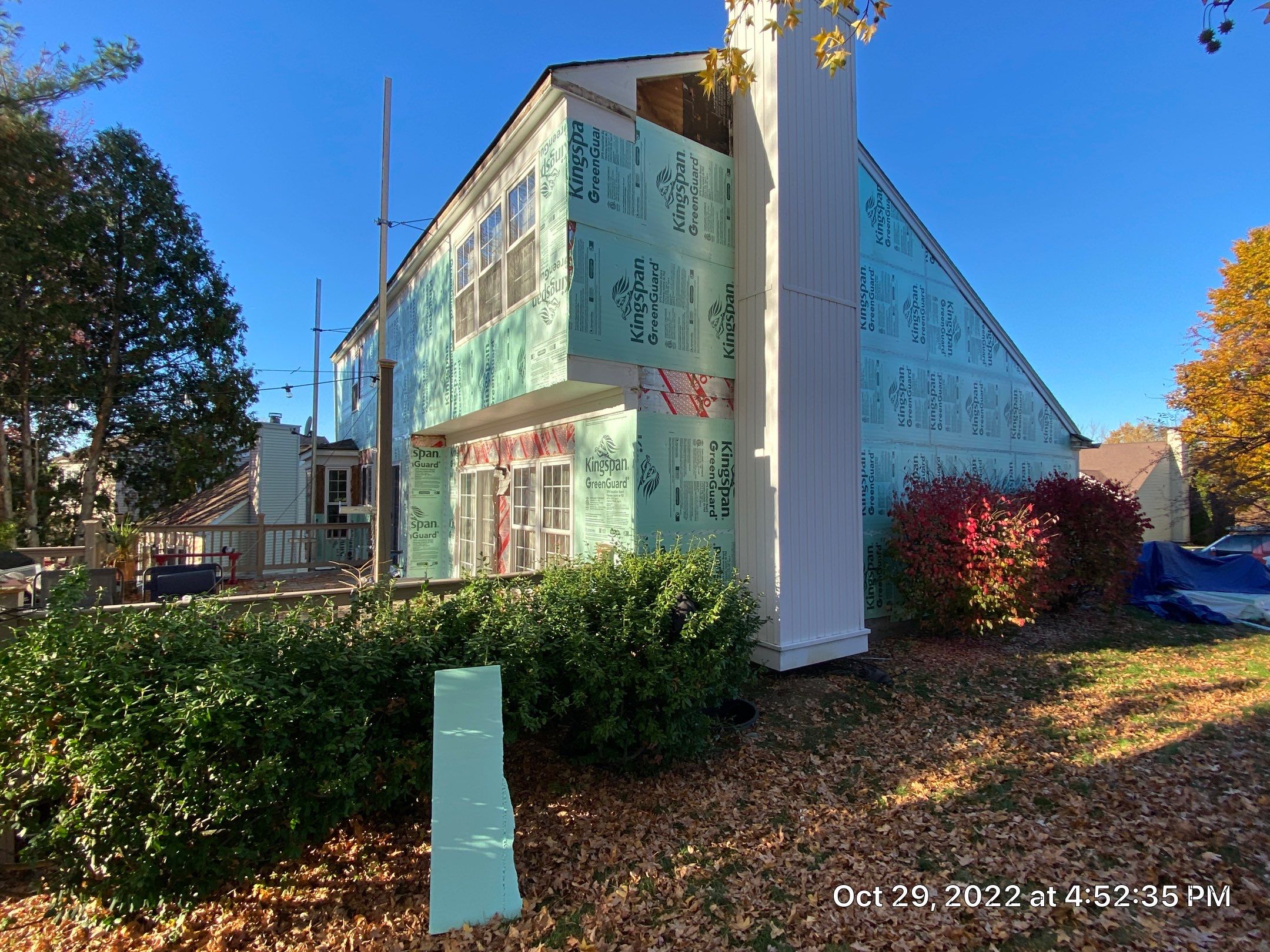 Siding Replacement using Certainteed Restoration Classic D4 Midnight Blue by 180 Contractors