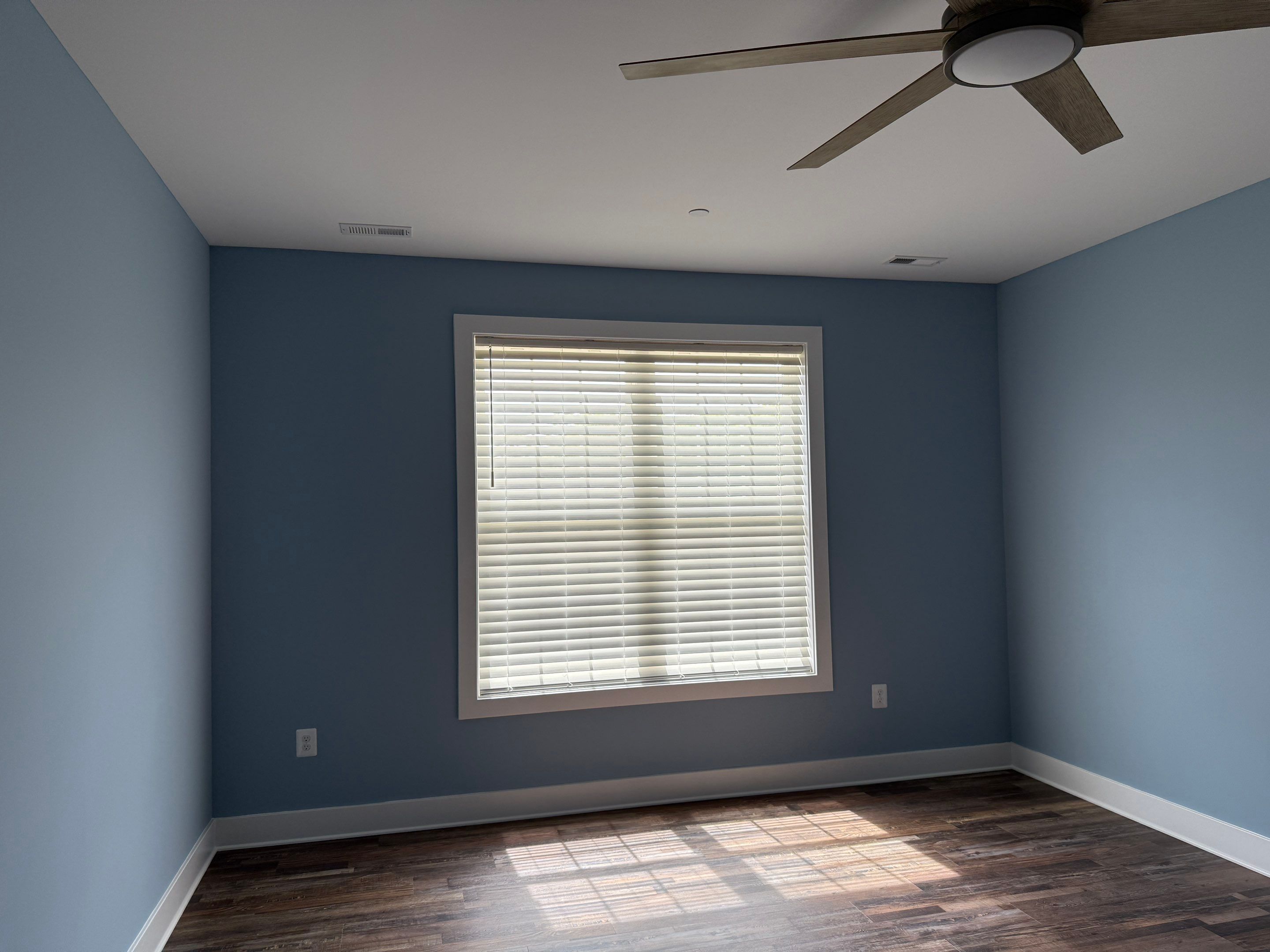 Roller Shade and Faux Wood Blind Installation - Chaptico by Southern Maryland Custom Blinds