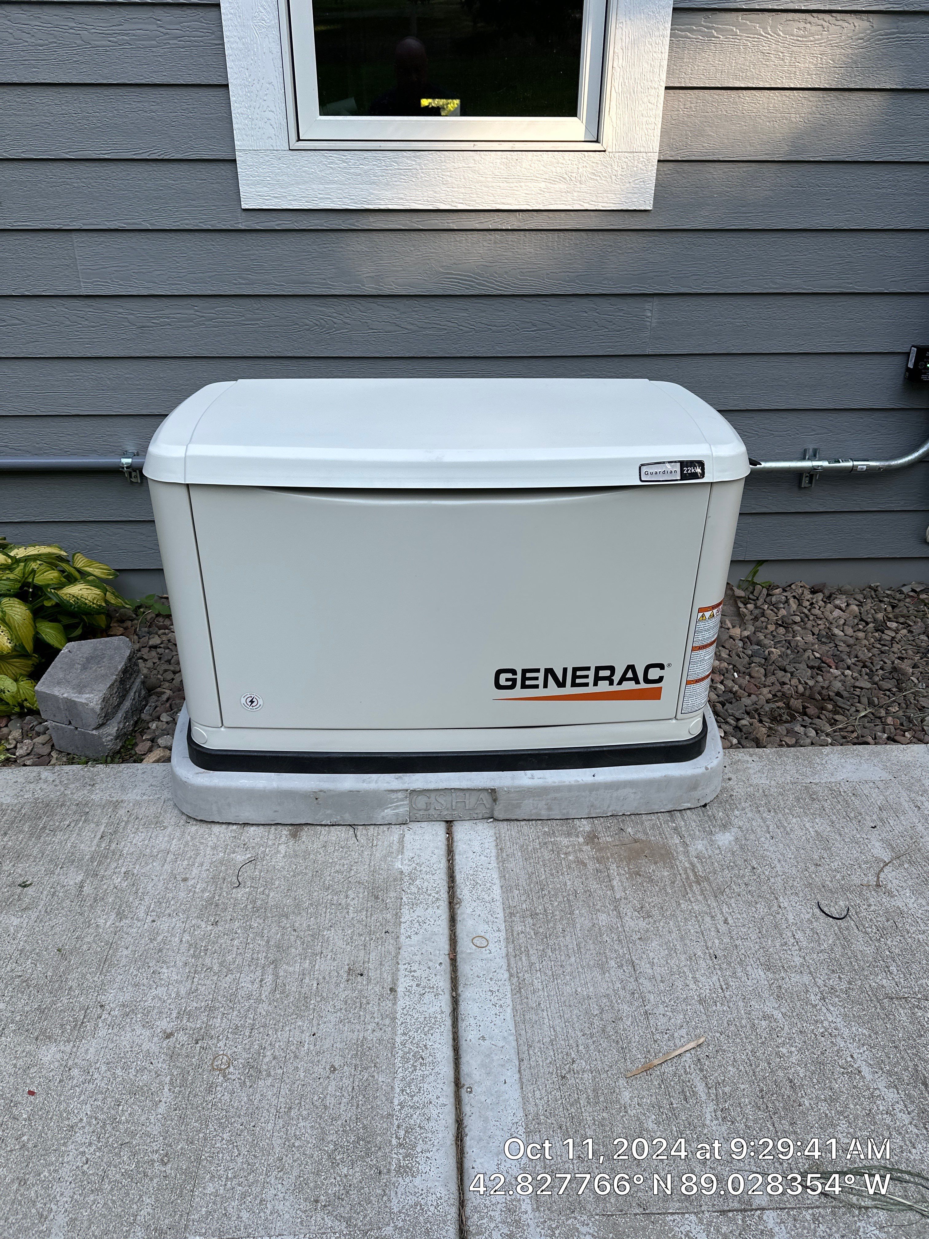 Generac Generator Installation by GSHA Services LTD
