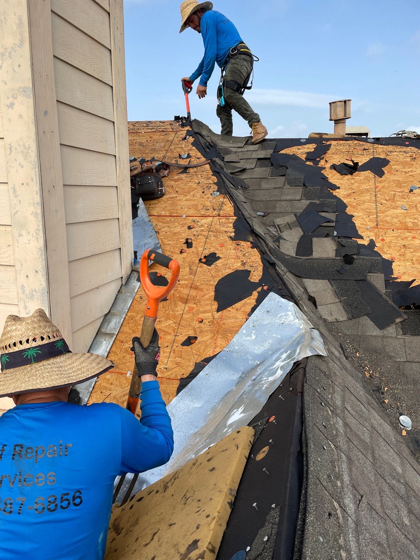 Residential Roofing Repair using Owen's Corning Duration (Lifetime) Shingles by Roof Repair Company