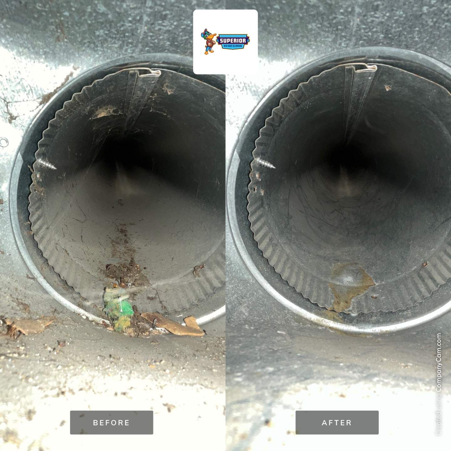 Air Duct Cleaning With a Vacuum Truck in Grove City, PA by Superior Air Duct Cleaning