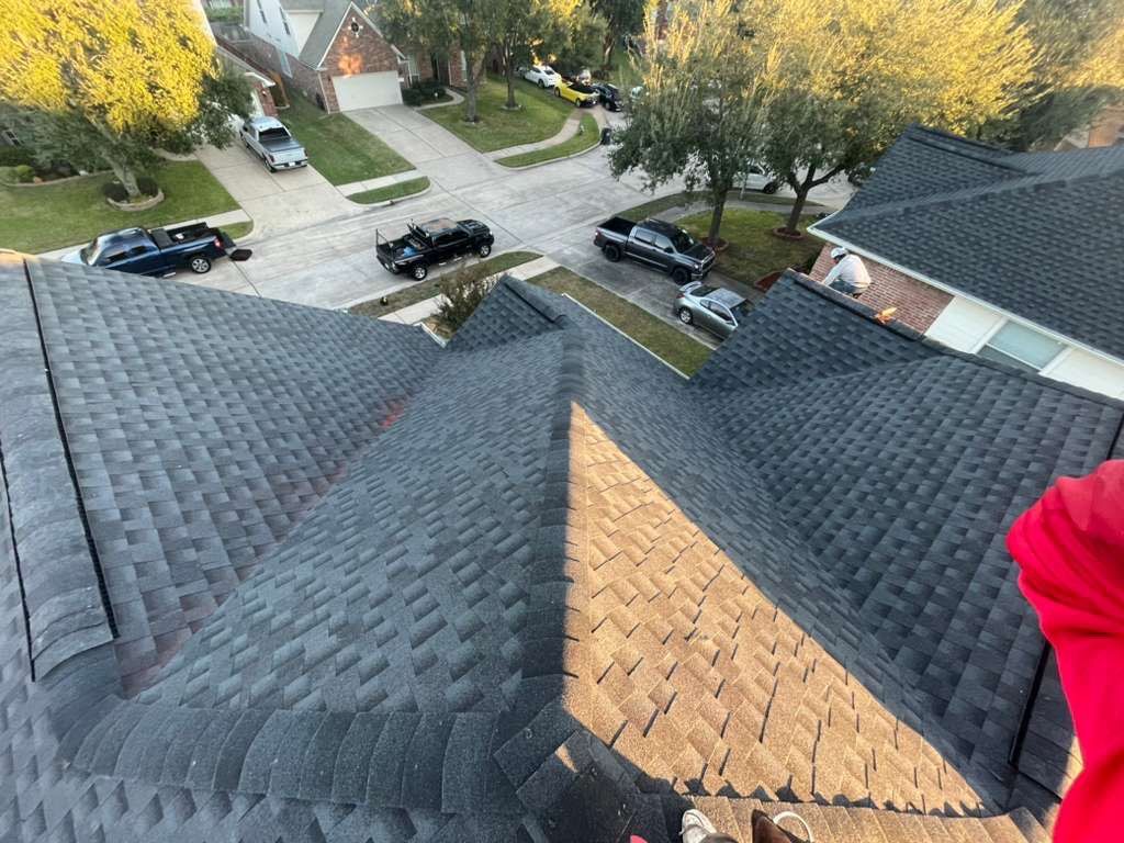 Residential Roof Replacement using GAF HDZ - Charcoal shingles by Elite Roofing LLC