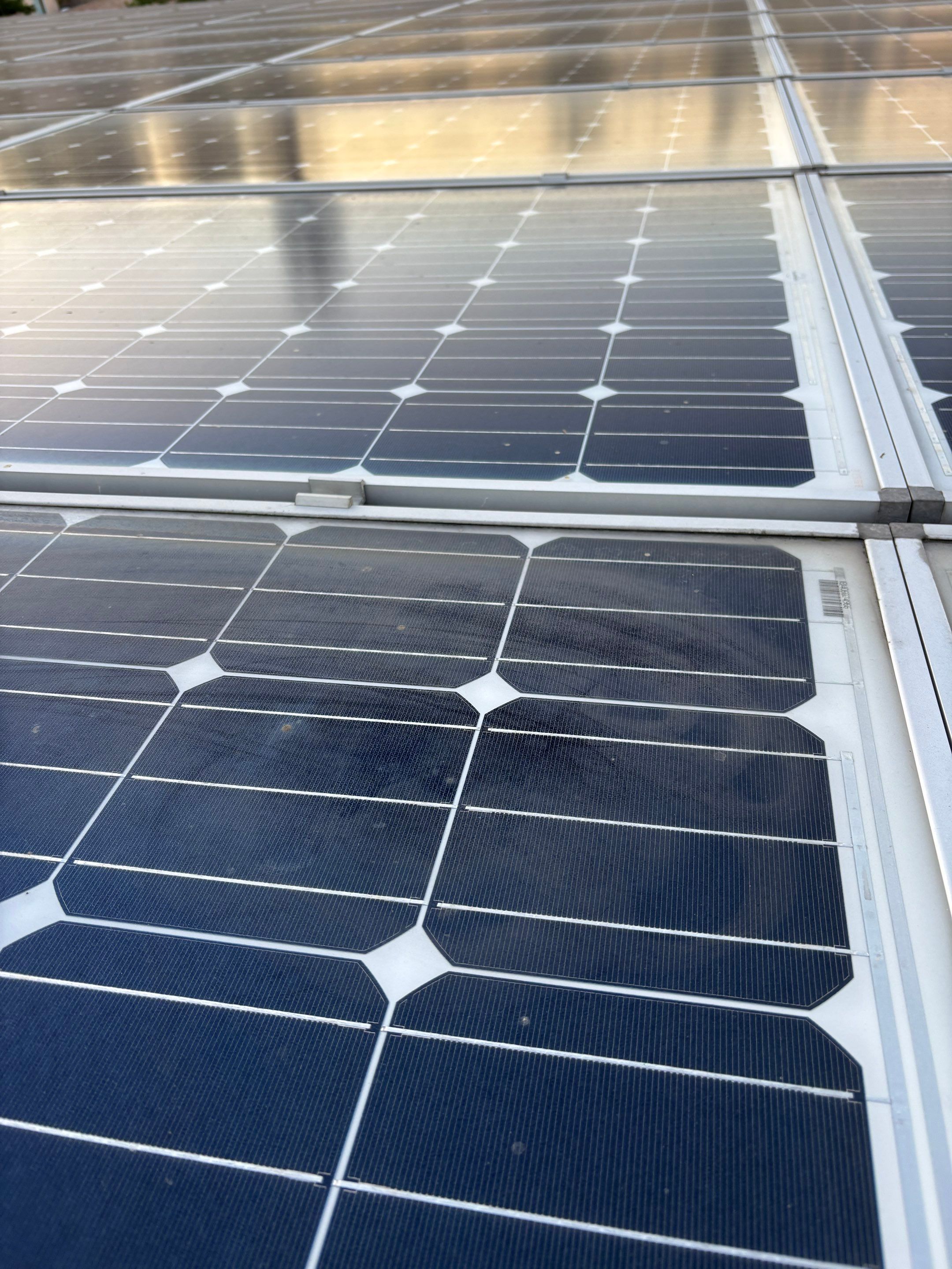Commercial Solar Panel Cleaning by Palm Coast Solar Cleaning