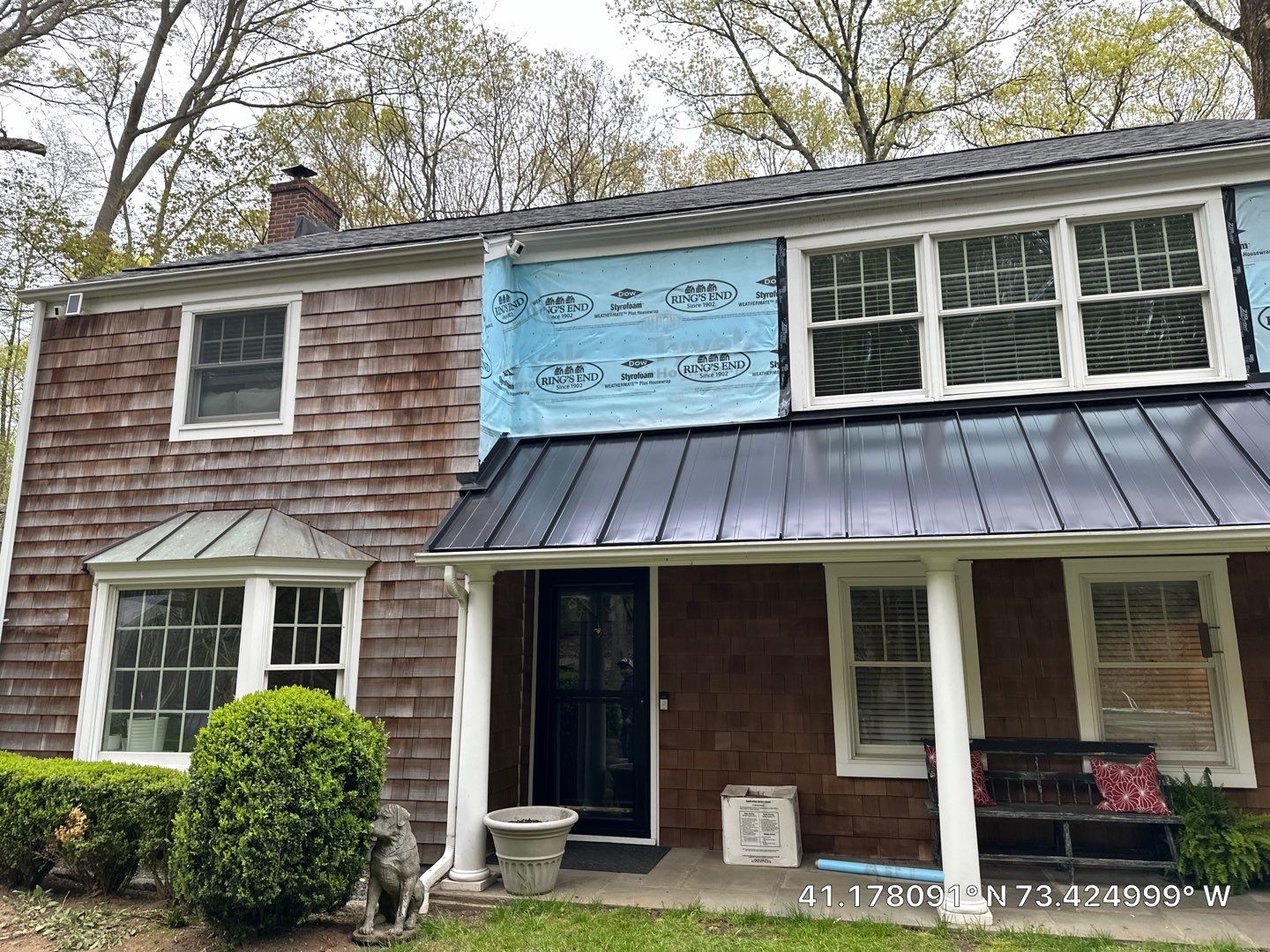 Residential Roofing Installation using Owens Corning TruDefinition Duration - Estate Gray by A Plus Exterior